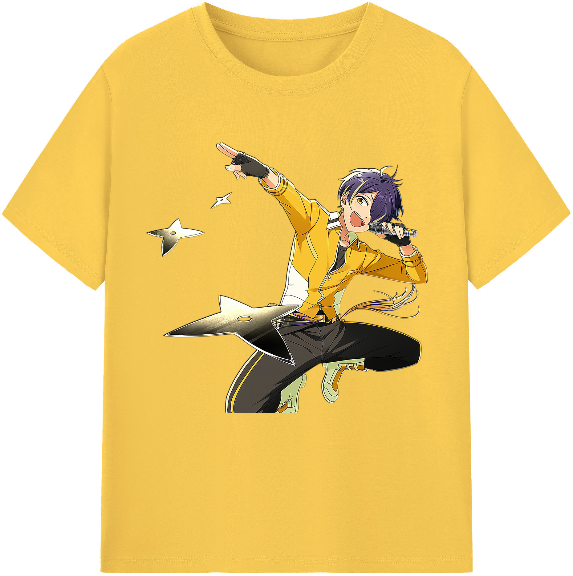 （画像用） あんさんぶるスターズ! Ensemble Stars 綿100％半袖Tシャツ（フロントプリント）