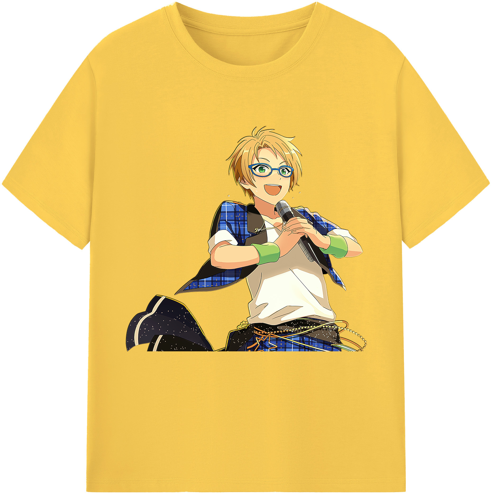 （画像用） あんさんぶるスターズ! Ensemble Stars 綿100％半袖Tシャツ（フロントプリント）