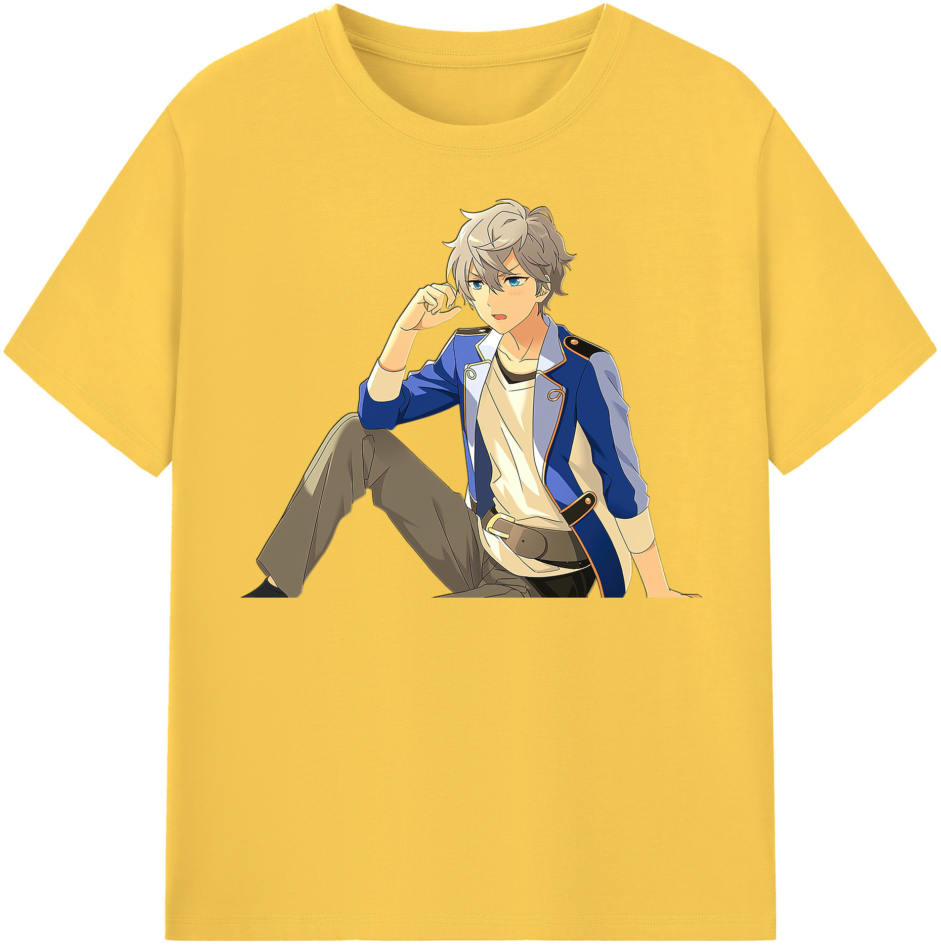 （画像用） あんさんぶるスターズ! Ensemble Stars 綿100％半袖Tシャツ（フロントプリント）