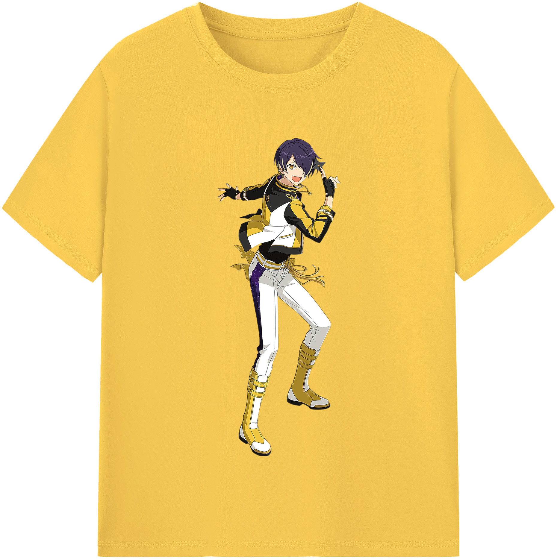 （画像用） あんさんぶるスターズ! Ensemble Stars 綿100％半袖Tシャツ（フロントプリント）