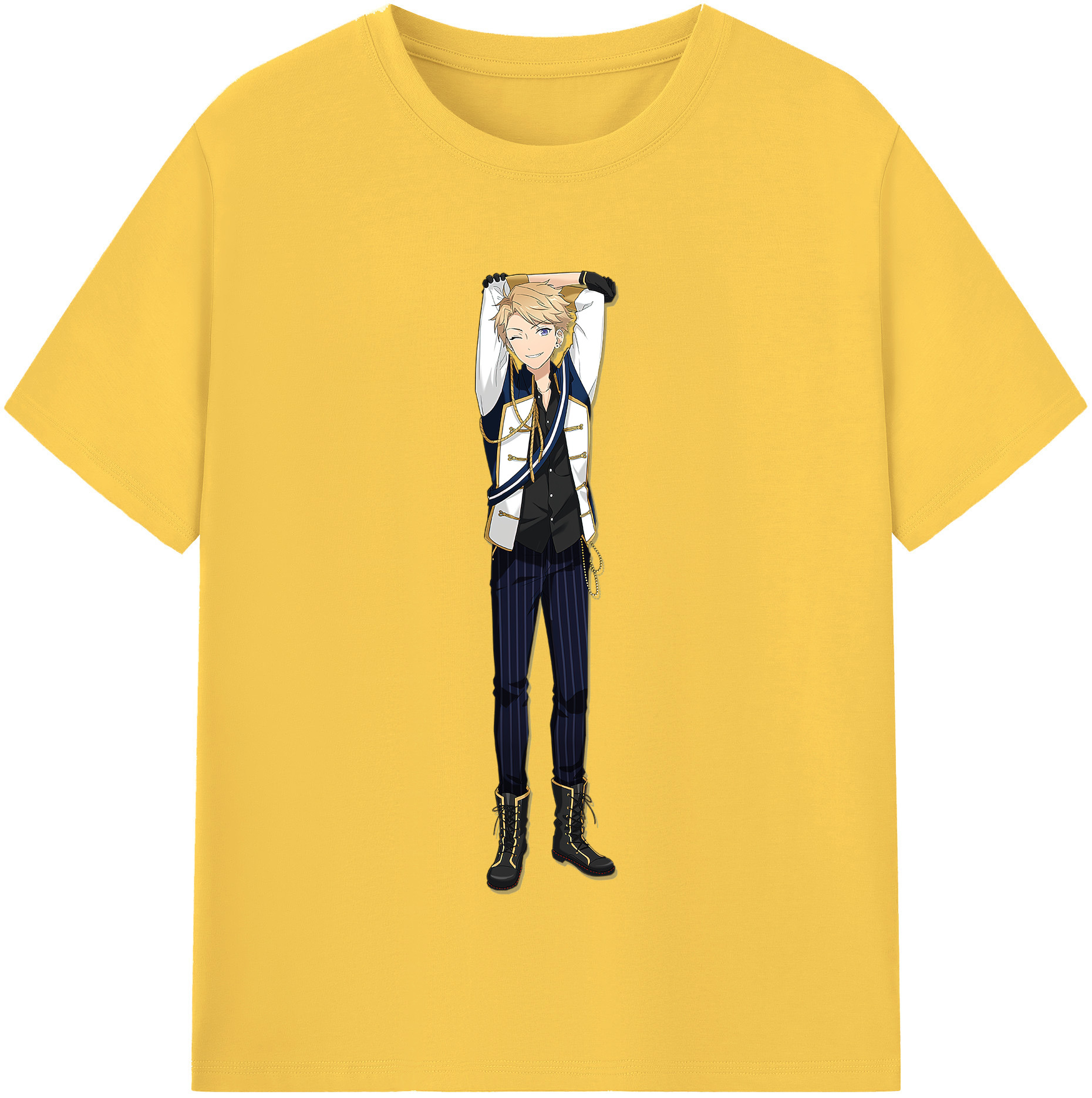 （画像用） あんさんぶるスターズ! Ensemble Stars 綿100％半袖Tシャツ（フロントプリント）