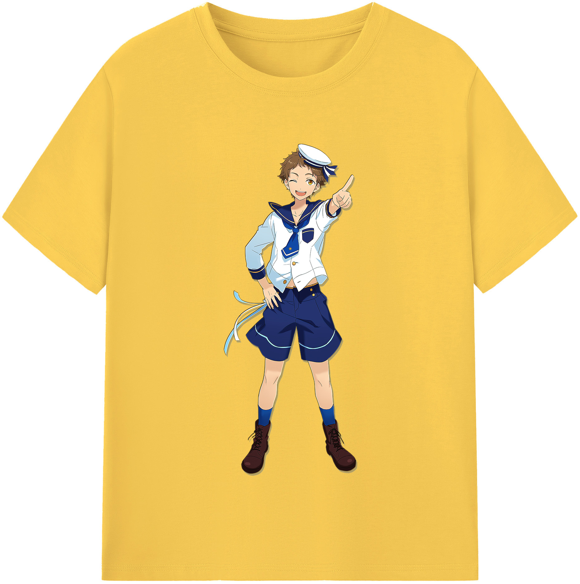 （画像用） あんさんぶるスターズ! Ensemble Stars 綿100％半袖Tシャツ（フロントプリント）