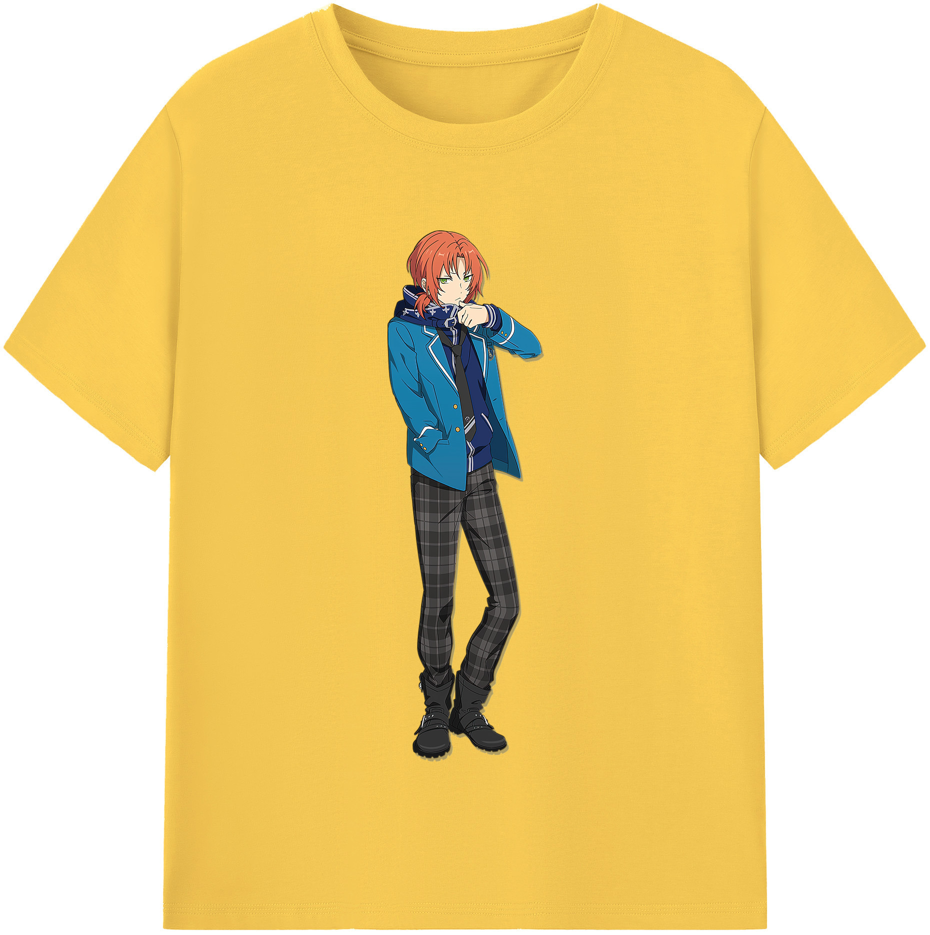 （画像用） あんさんぶるスターズ! Ensemble Stars 綿100％半袖Tシャツ（フロントプリント）