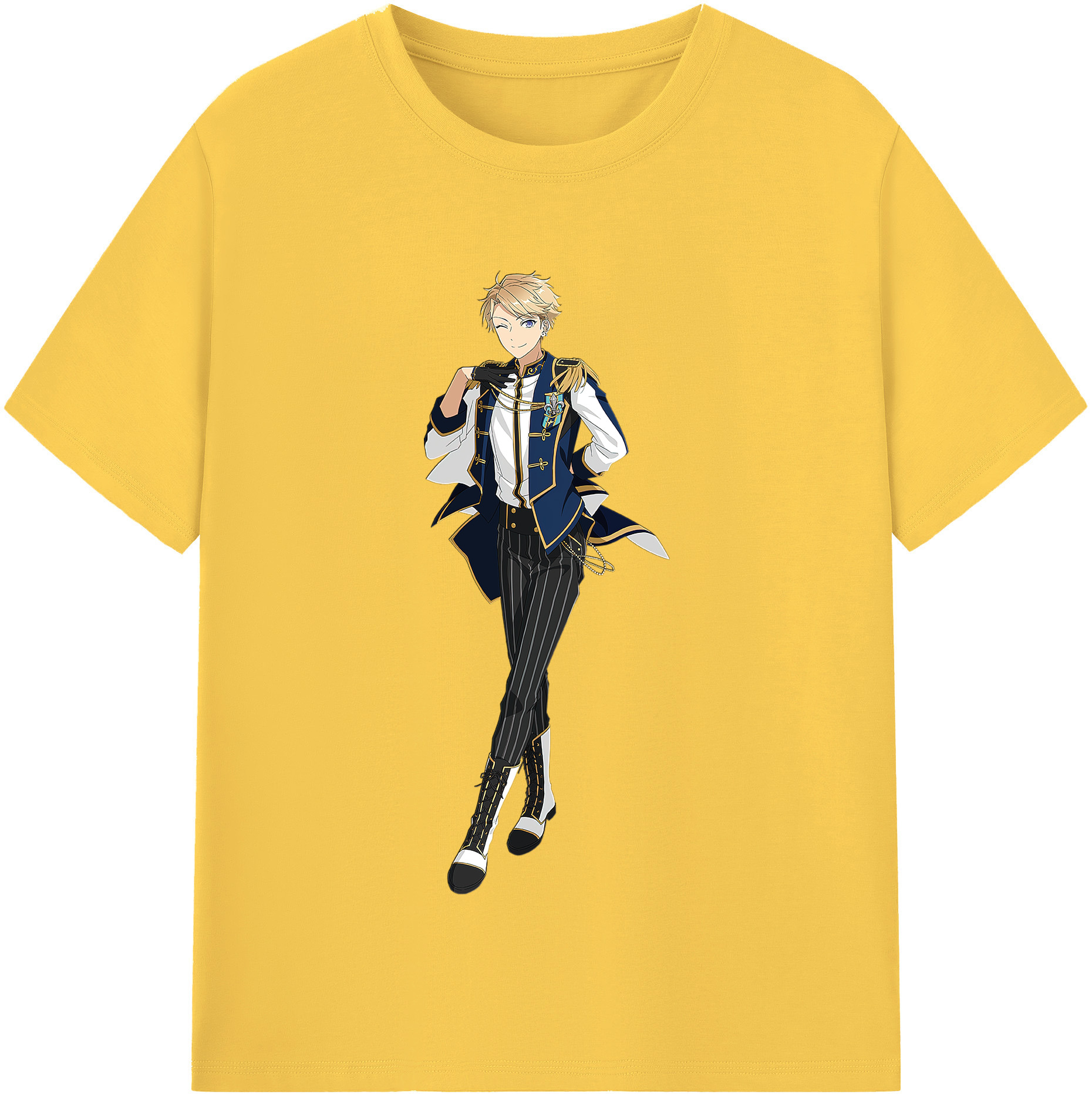 （画像用） あんさんぶるスターズ! Ensemble Stars 綿100％半袖Tシャツ（フロントプリント）