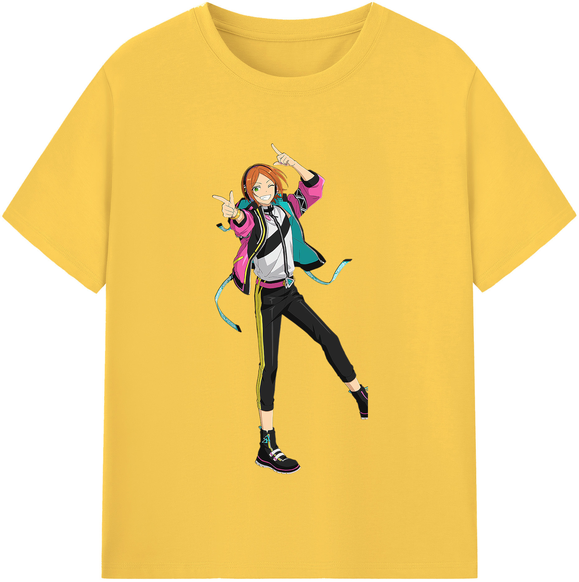 （画像用） あんさんぶるスターズ! Ensemble Stars 綿100％半袖Tシャツ（フロントプリント）