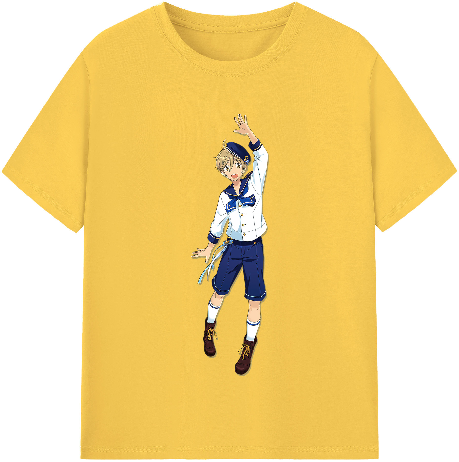 （画像用） あんさんぶるスターズ! Ensemble Stars 綿100％半袖Tシャツ（フロントプリント）