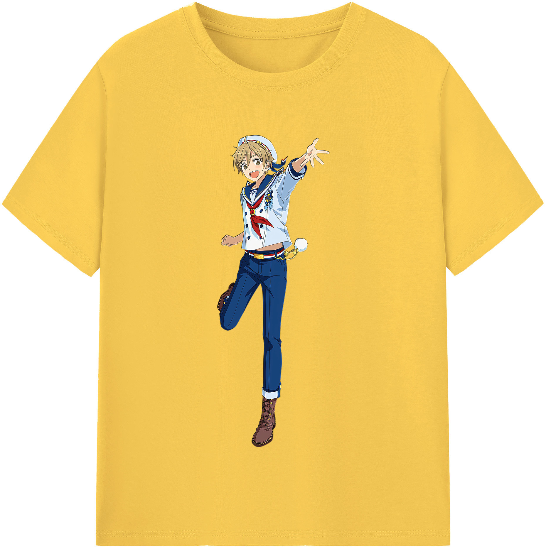 （画像用） あんさんぶるスターズ! Ensemble Stars 綿100％半袖Tシャツ（フロントプリント）