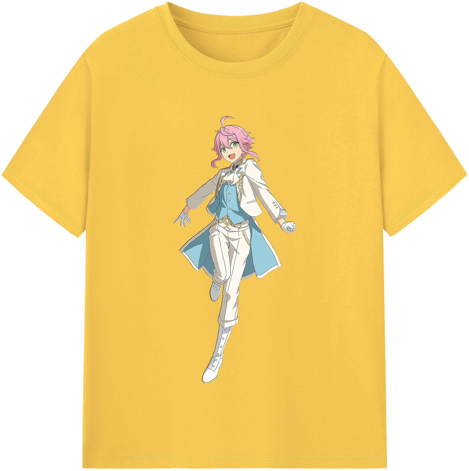 （画像用） あんさんぶるスターズ! Ensemble Stars 綿100％半袖Tシャツ（フロントプリント）