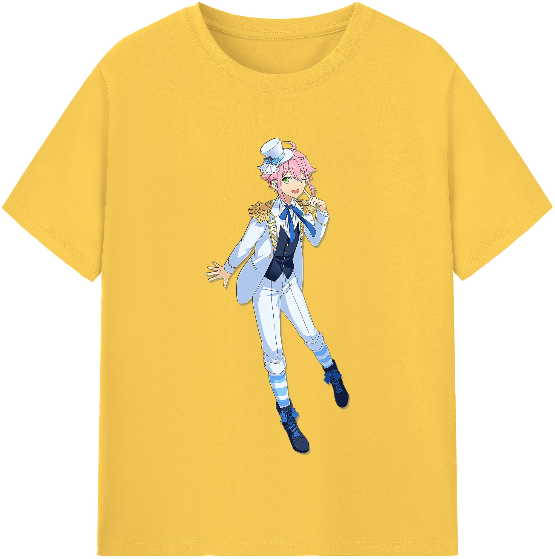 （画像用） あんさんぶるスターズ! Ensemble Stars 綿100％半袖Tシャツ（フロントプリント）