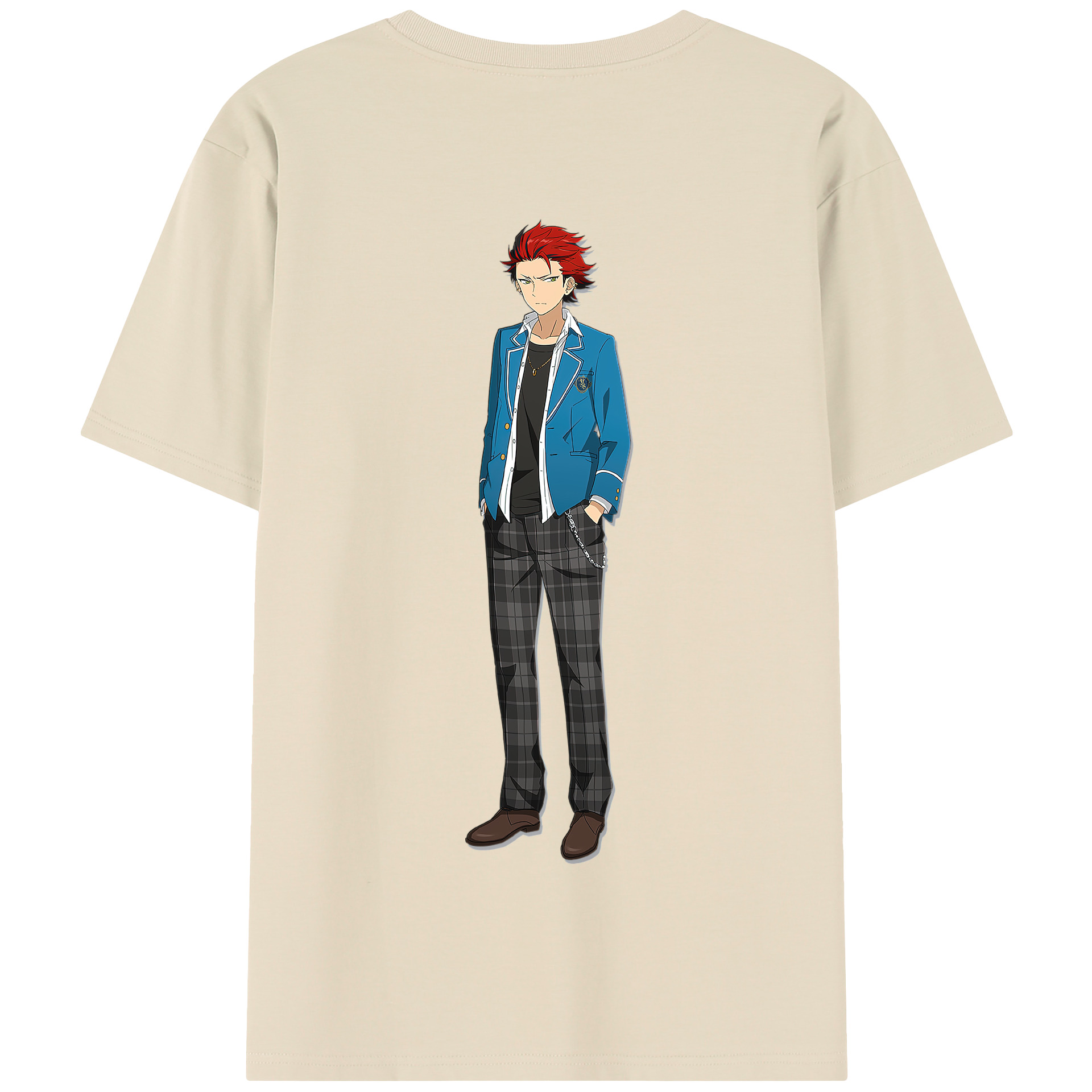 （画像用） あんさんぶるスターズ! Ensemble Stars 綿100％半袖Tシャツ（背面プリント）