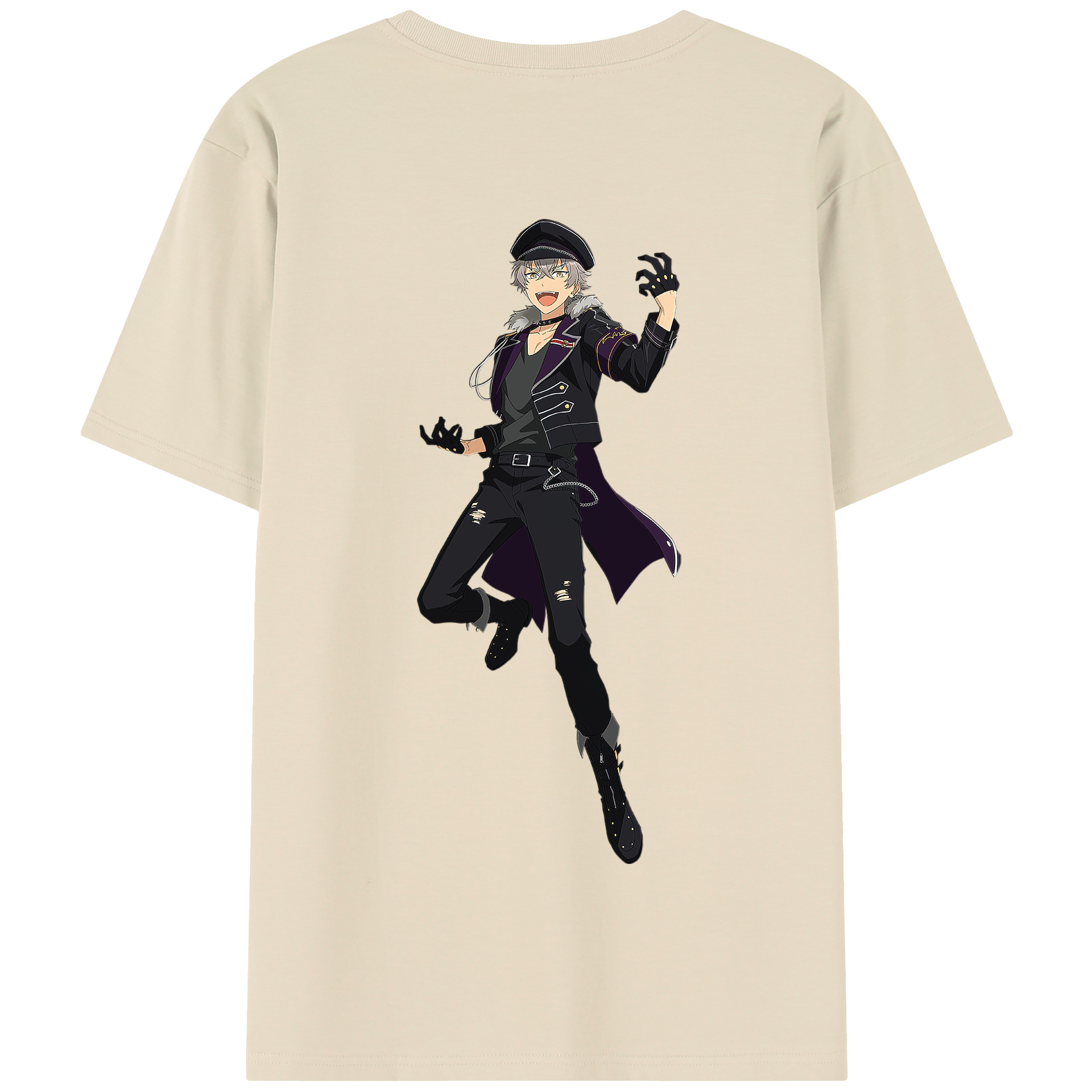 （画像用） あんさんぶるスターズ! Ensemble Stars 綿100％半袖Tシャツ（背面プリント）