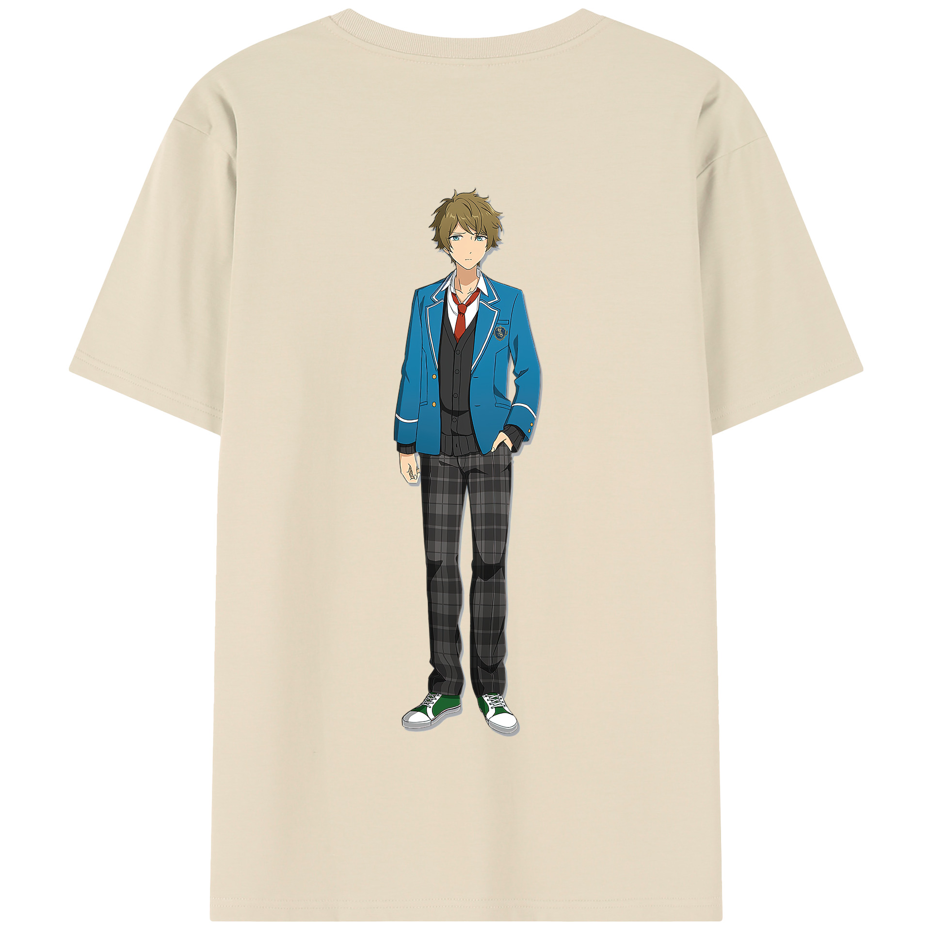 （画像用） あんさんぶるスターズ! Ensemble Stars 綿100％半袖Tシャツ（背面プリント）