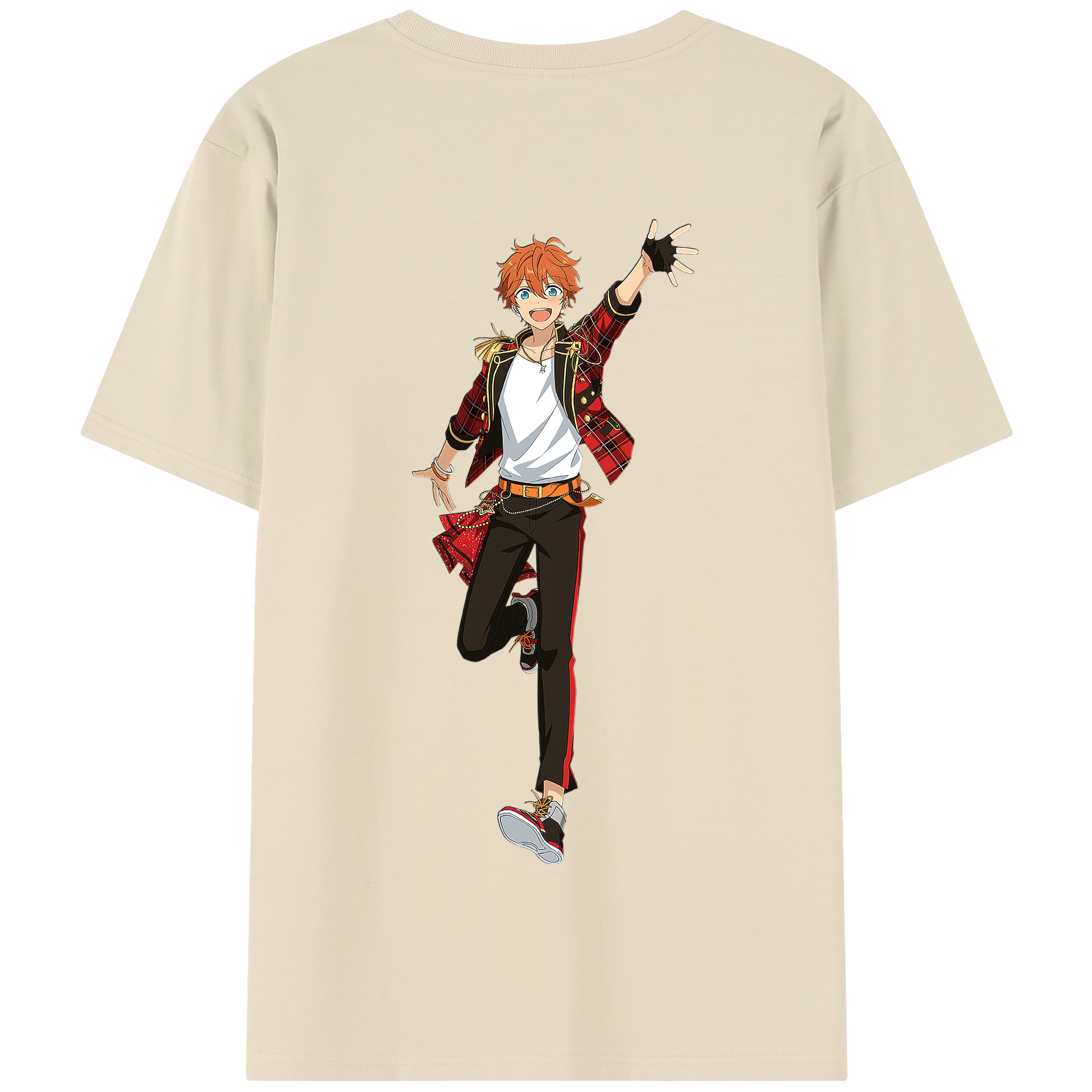 （画像用） あんさんぶるスターズ! Ensemble Stars 綿100％半袖Tシャツ（背面プリント）