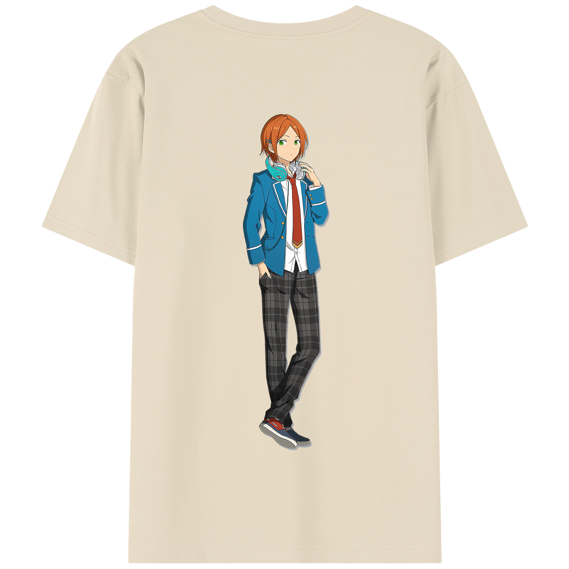 （画像用） あんさんぶるスターズ! Ensemble Stars 綿100％半袖Tシャツ（背面プリント）