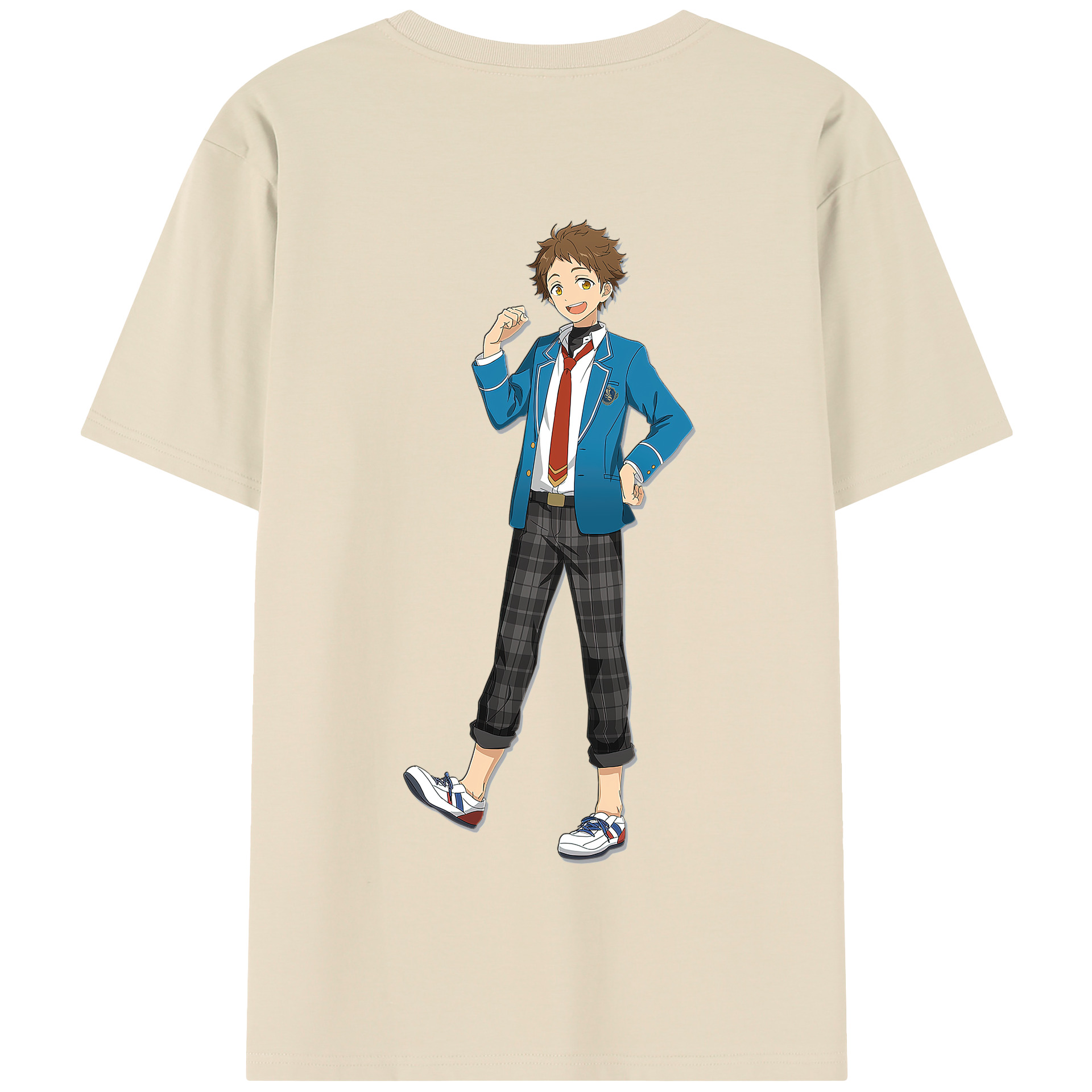 （画像用） あんさんぶるスターズ! Ensemble Stars 綿100％半袖Tシャツ（背面プリント）