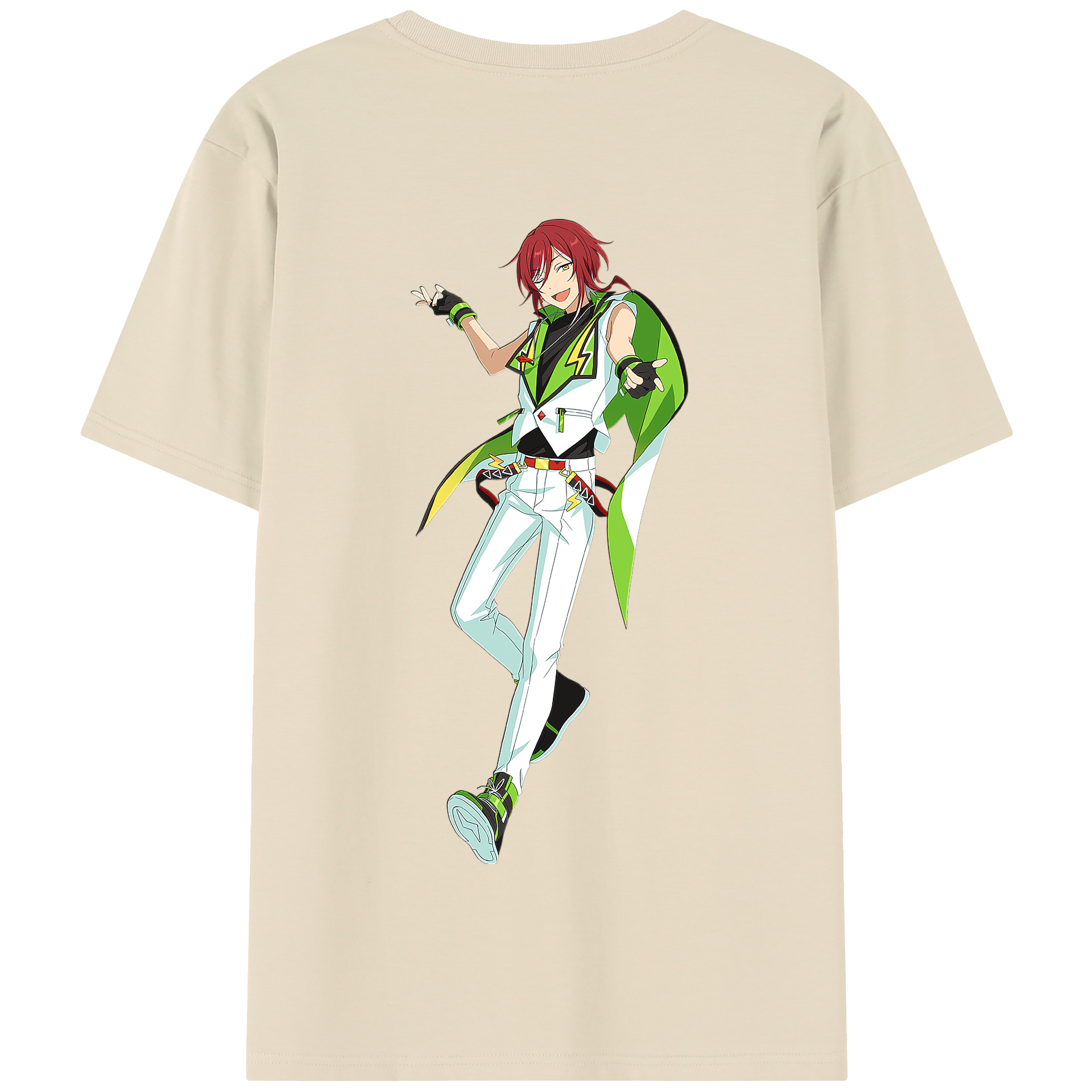 （画像用） あんさんぶるスターズ! Ensemble Stars 綿100％半袖Tシャツ（背面プリント）