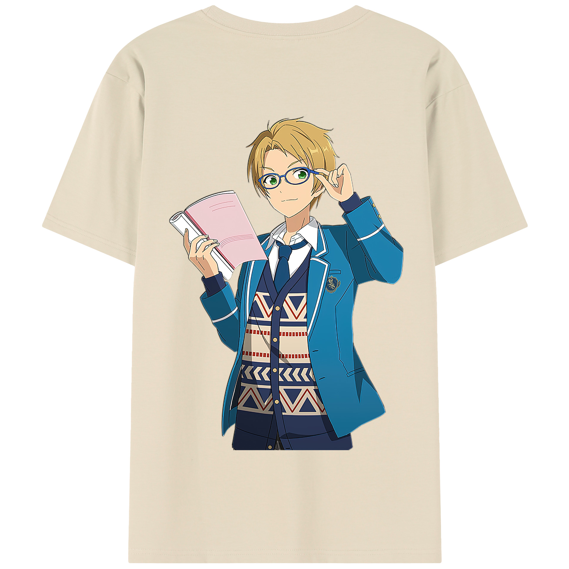 （画像用） あんさんぶるスターズ! Ensemble Stars 綿100％半袖Tシャツ（背面プリント）