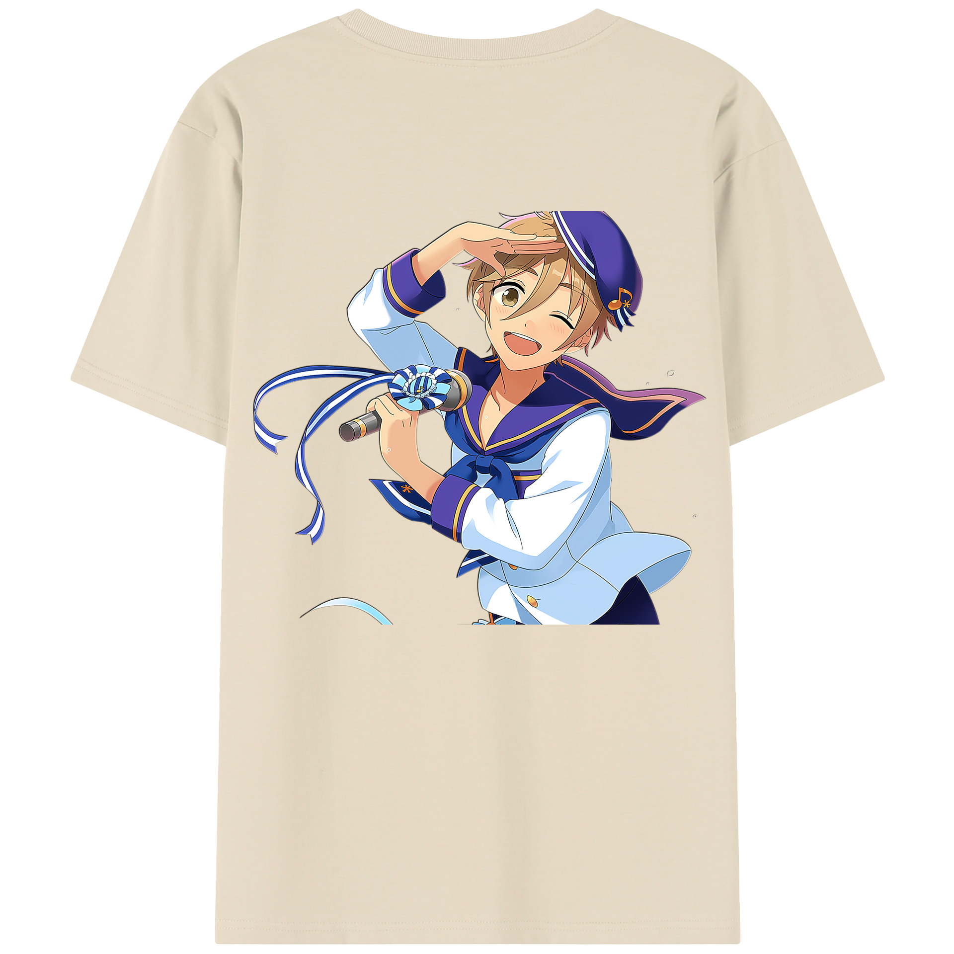 （画像用） あんさんぶるスターズ! Ensemble Stars 綿100％半袖Tシャツ（背面プリント）