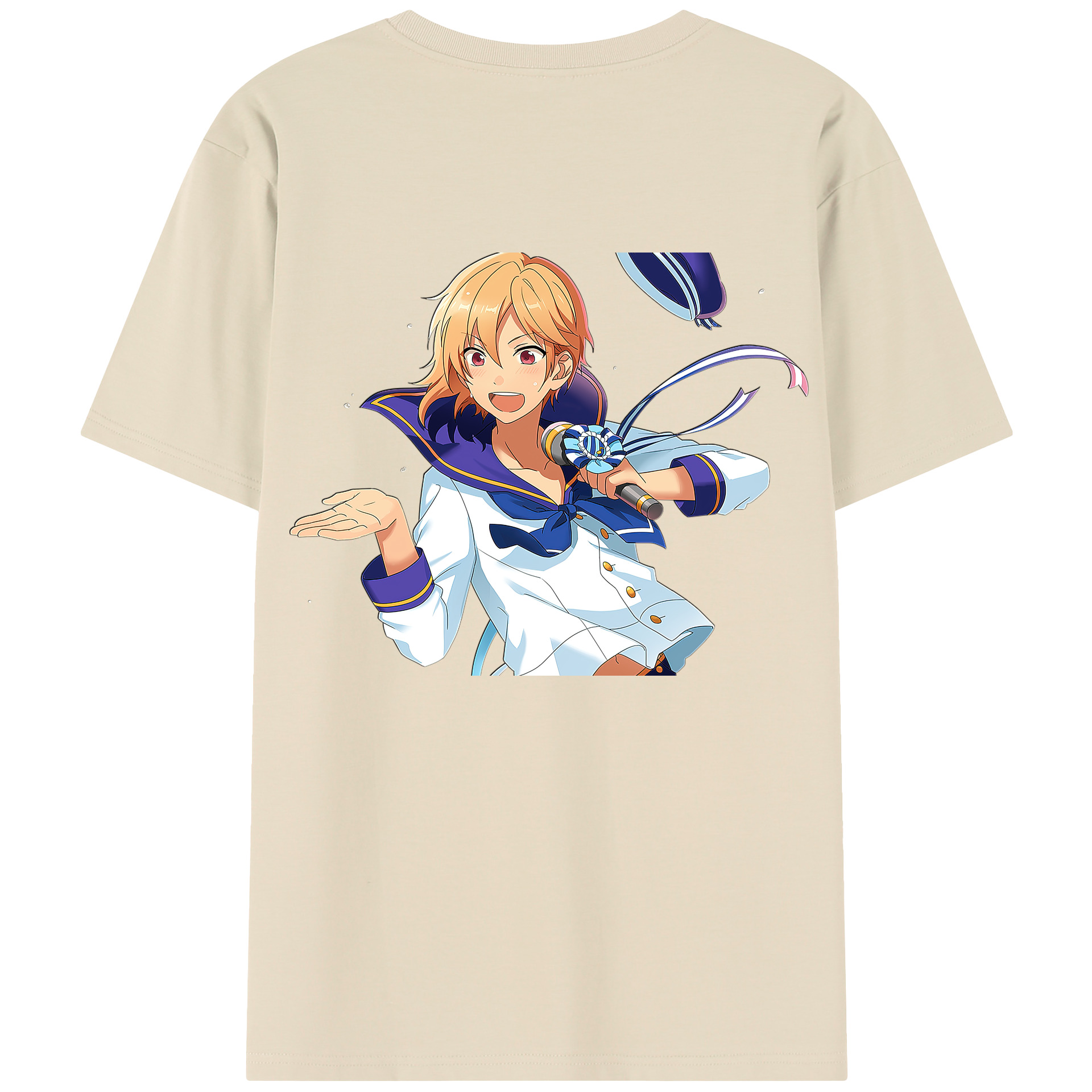 （画像用） あんさんぶるスターズ! Ensemble Stars 綿100％半袖Tシャツ（背面プリント）