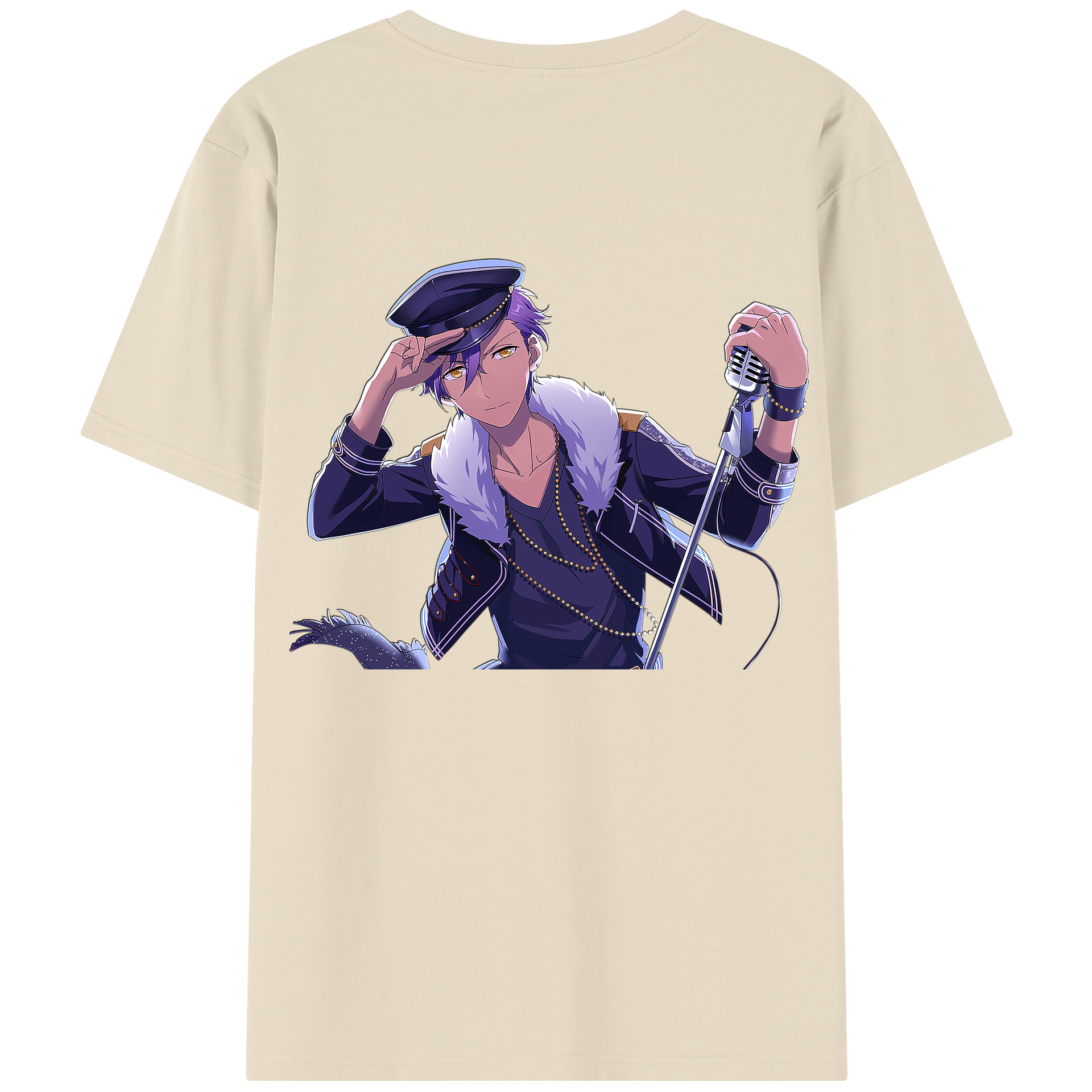 （画像用） あんさんぶるスターズ! Ensemble Stars 綿100％半袖Tシャツ（背面プリント）