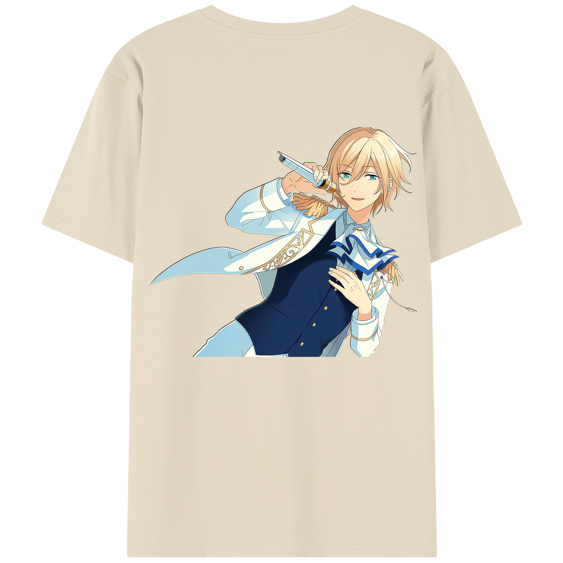 （画像用） あんさんぶるスターズ! Ensemble Stars 綿100％半袖Tシャツ（背面プリント）