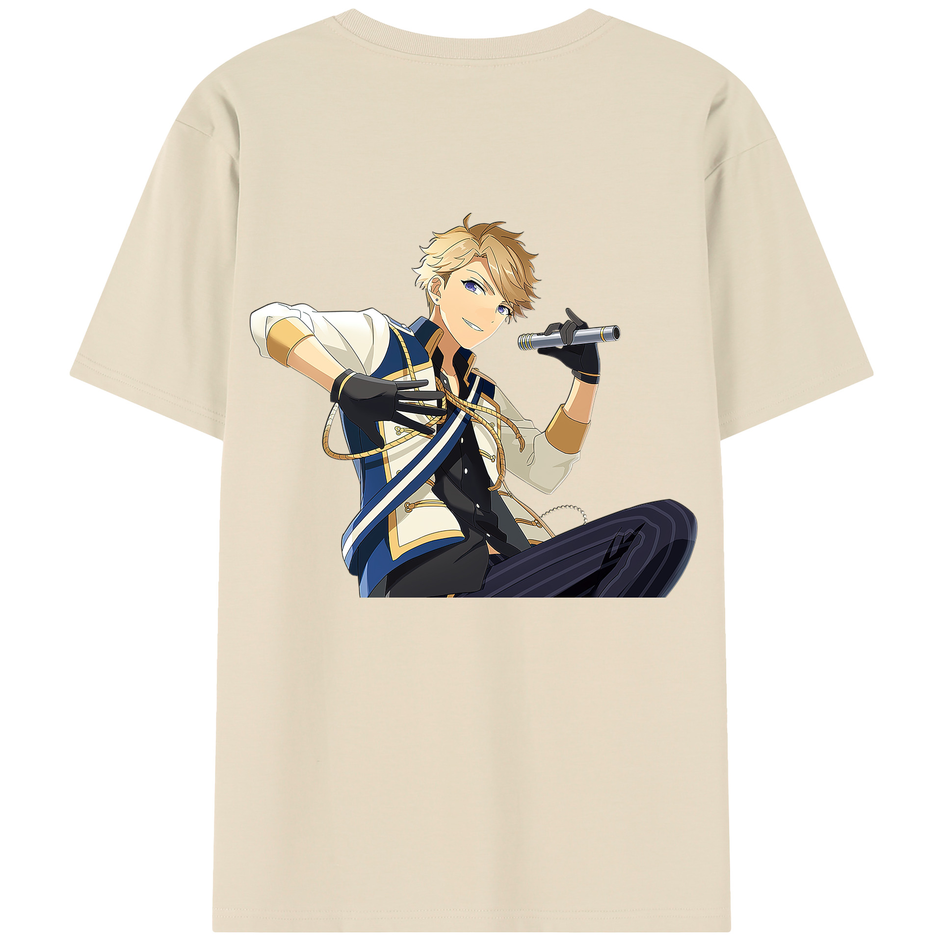 （画像用） あんさんぶるスターズ! Ensemble Stars 綿100％半袖Tシャツ（背面プリント）