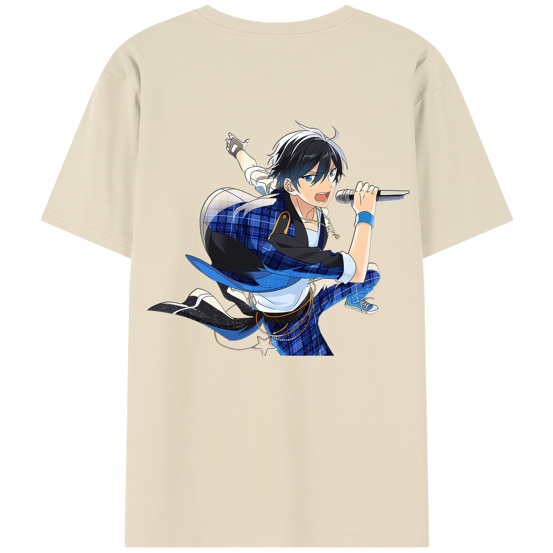 （画像用） あんさんぶるスターズ! Ensemble Stars 綿100％半袖Tシャツ（背面プリント）