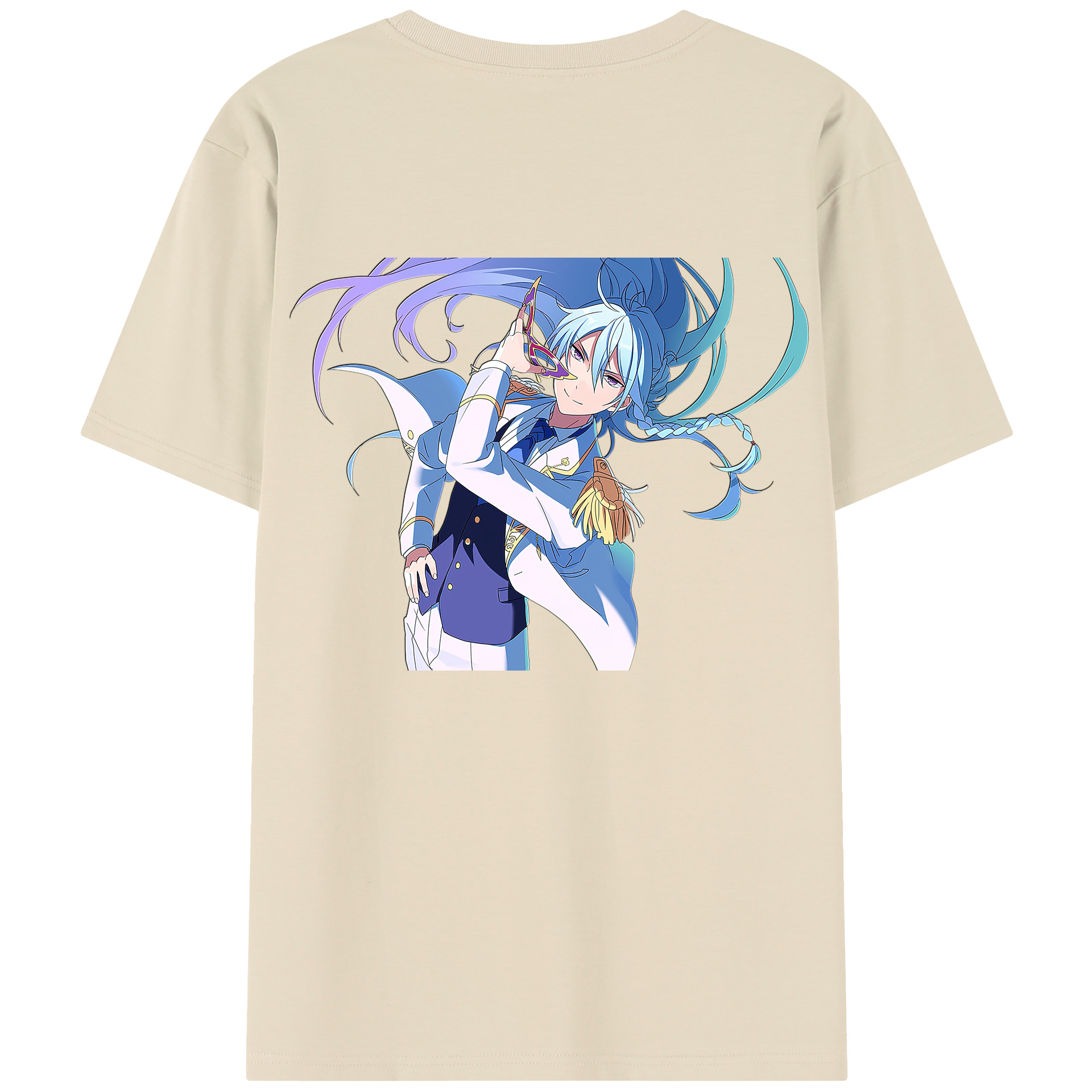 （画像用） あんさんぶるスターズ! Ensemble Stars 綿100％半袖Tシャツ（背面プリント）