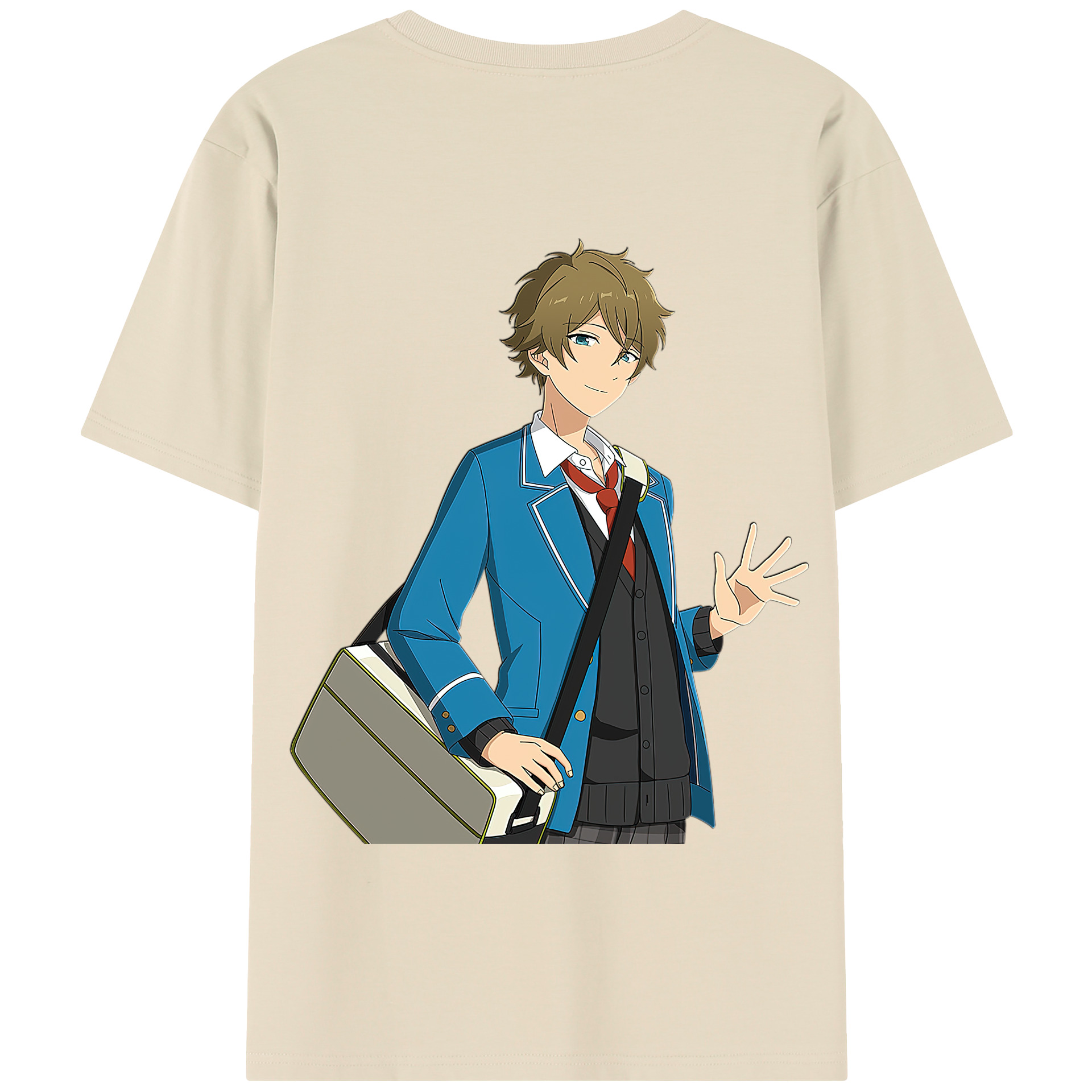 （画像用） あんさんぶるスターズ! Ensemble Stars 綿100％半袖Tシャツ（背面プリント）