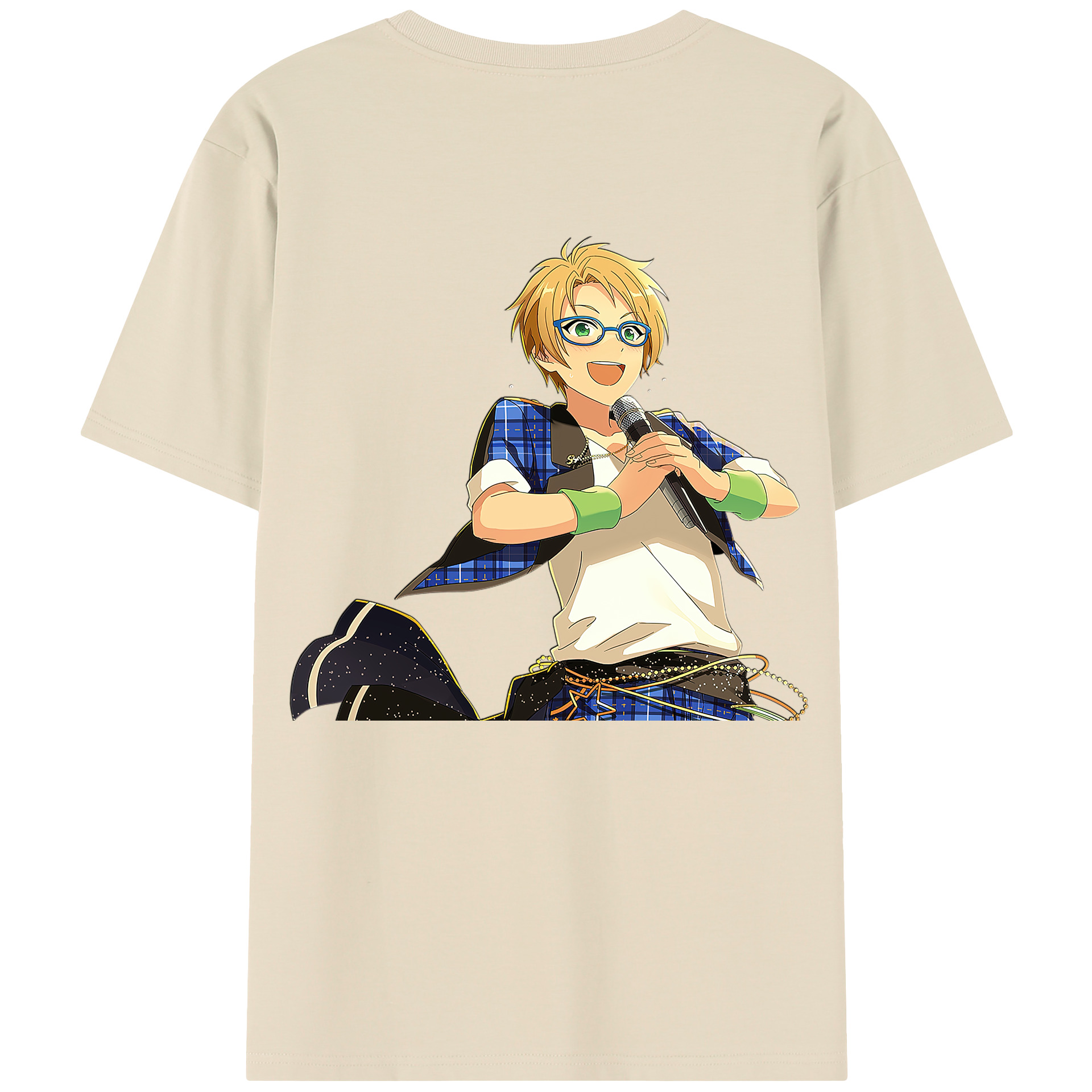 （画像用） あんさんぶるスターズ! Ensemble Stars 綿100％半袖Tシャツ（背面プリント）