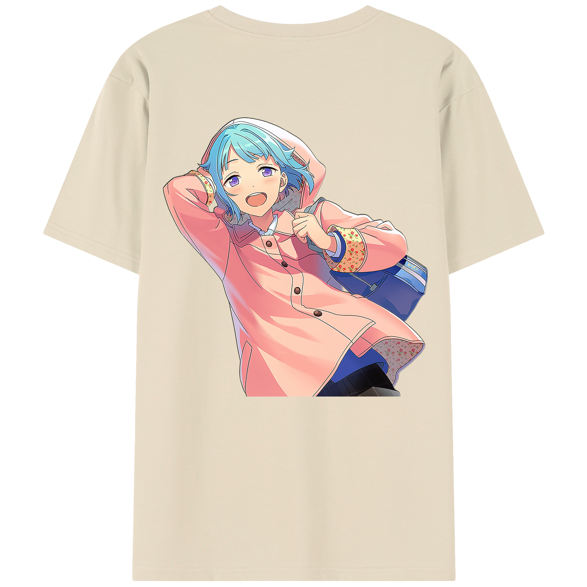 （画像用） あんさんぶるスターズ! Ensemble Stars 綿100％半袖Tシャツ（背面プリント）
