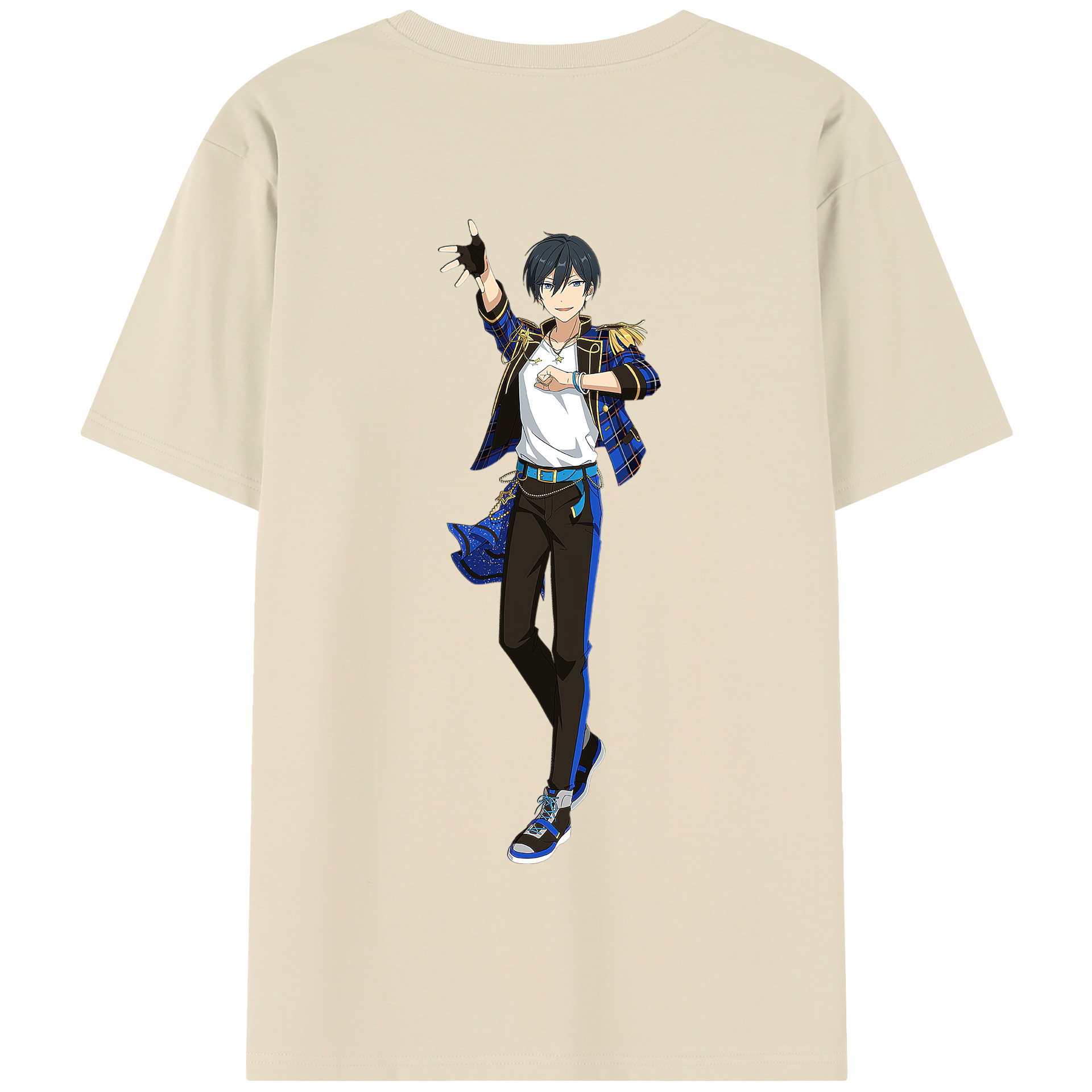 （画像用） あんさんぶるスターズ! Ensemble Stars 綿100％半袖Tシャツ（背面プリント）
