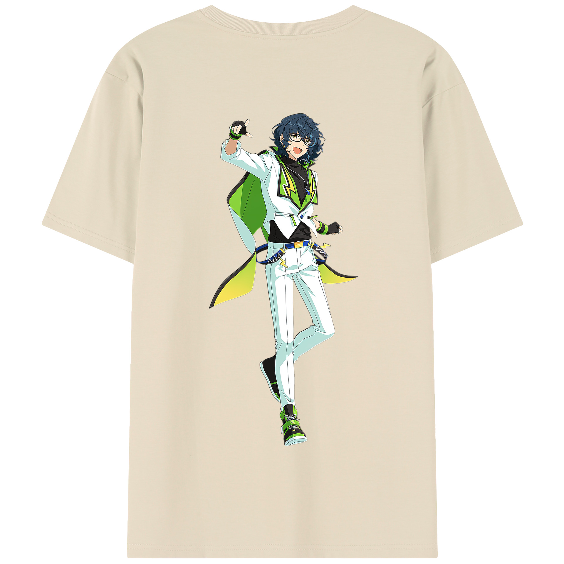 （画像用） あんさんぶるスターズ! Ensemble Stars 綿100％半袖Tシャツ（背面プリント）