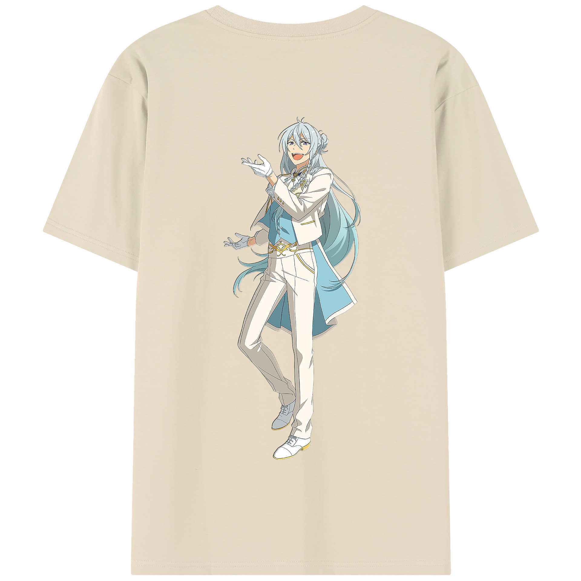 （画像用） あんさんぶるスターズ! Ensemble Stars 綿100％半袖Tシャツ（背面プリント）