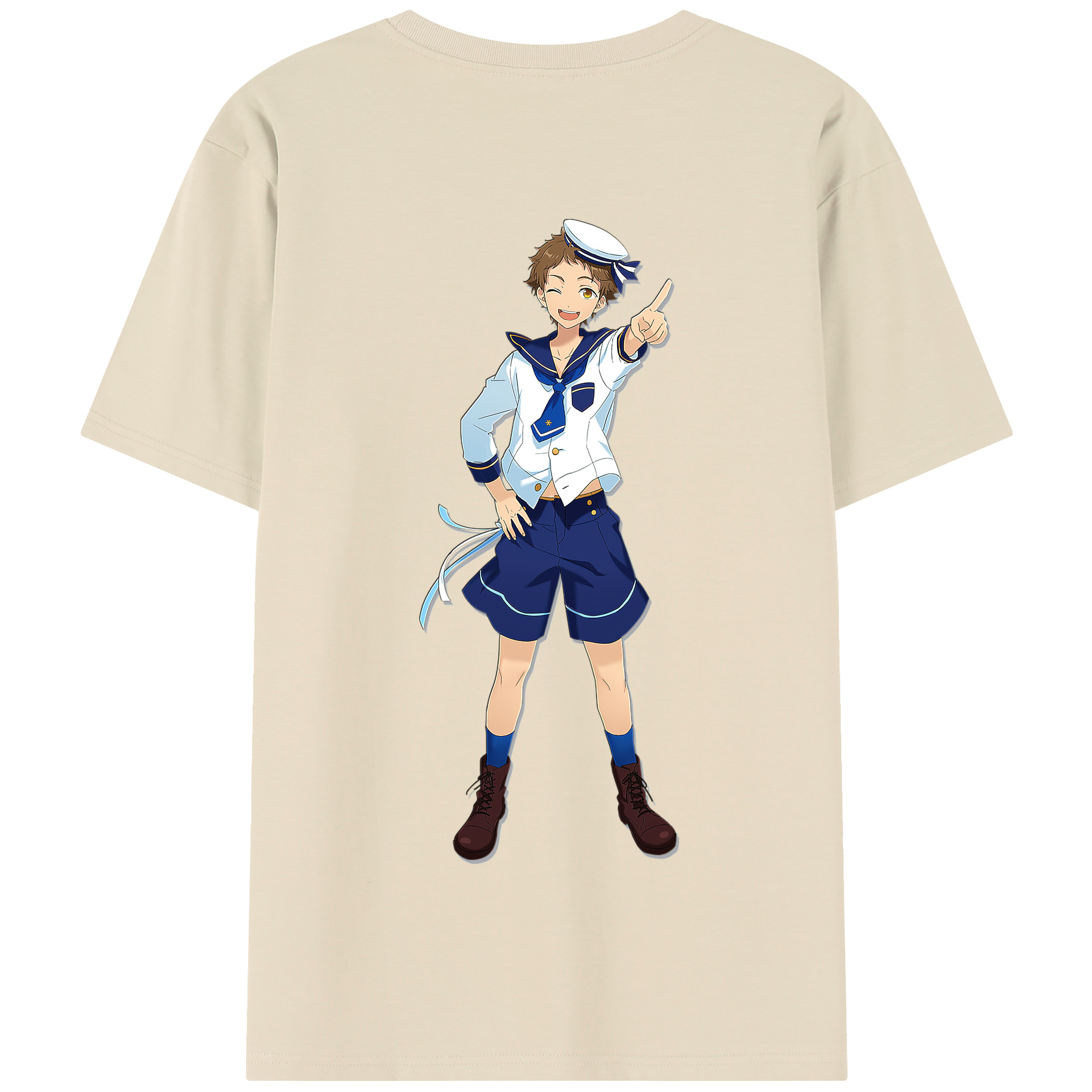 （画像用） あんさんぶるスターズ! Ensemble Stars 綿100％半袖Tシャツ（背面プリント）