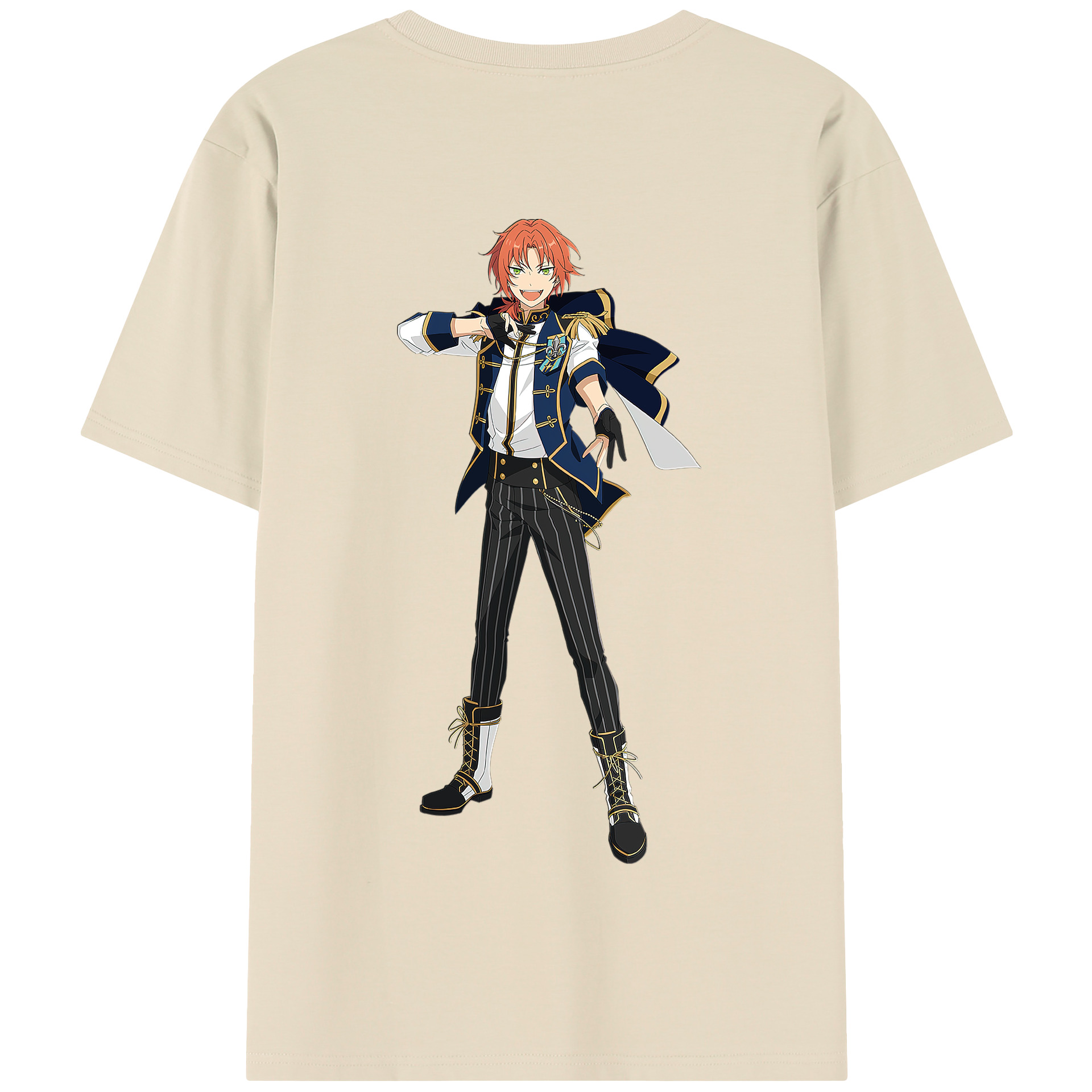 （画像用） あんさんぶるスターズ! Ensemble Stars 綿100％半袖Tシャツ（背面プリント）