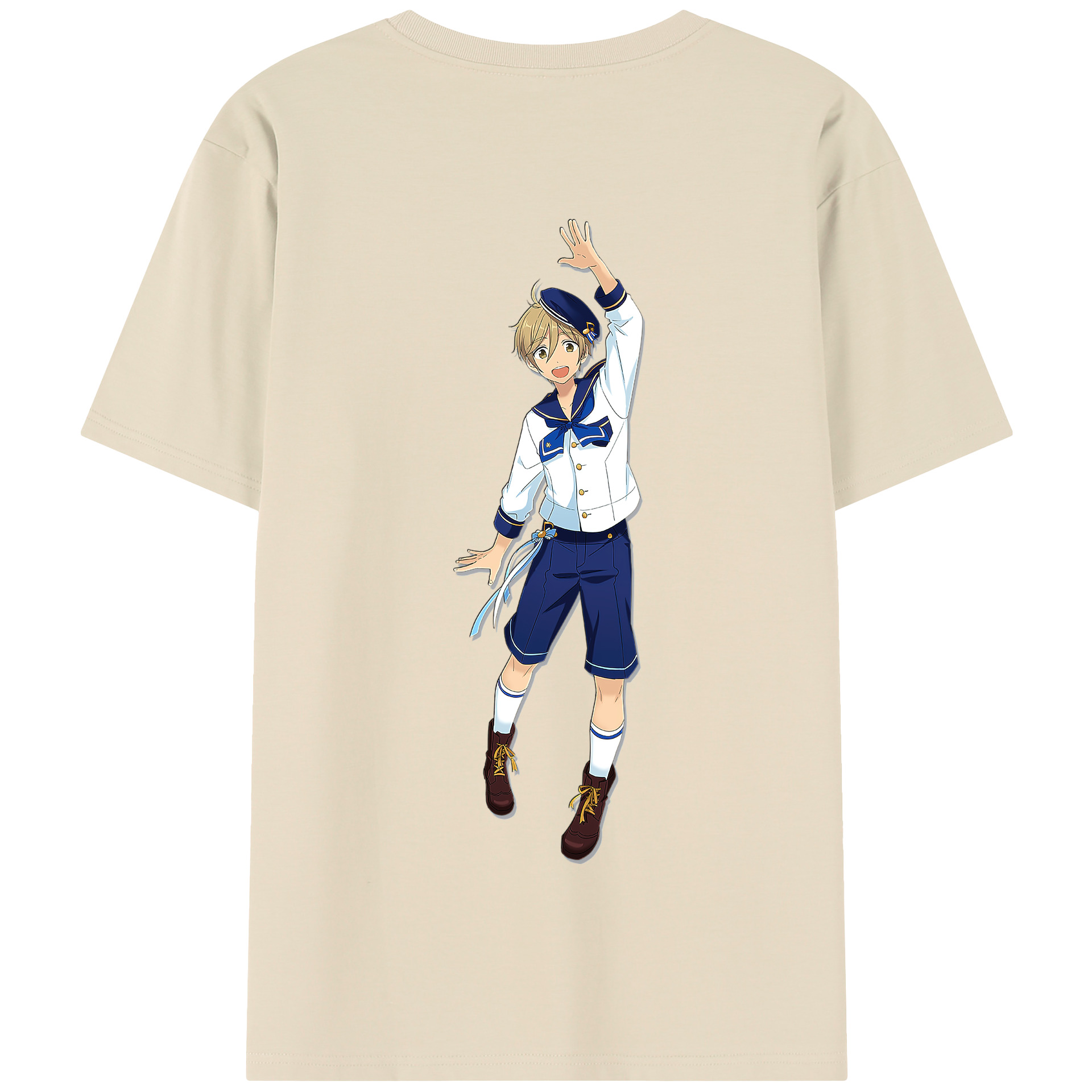 （画像用） あんさんぶるスターズ! Ensemble Stars 綿100％半袖Tシャツ（背面プリント）