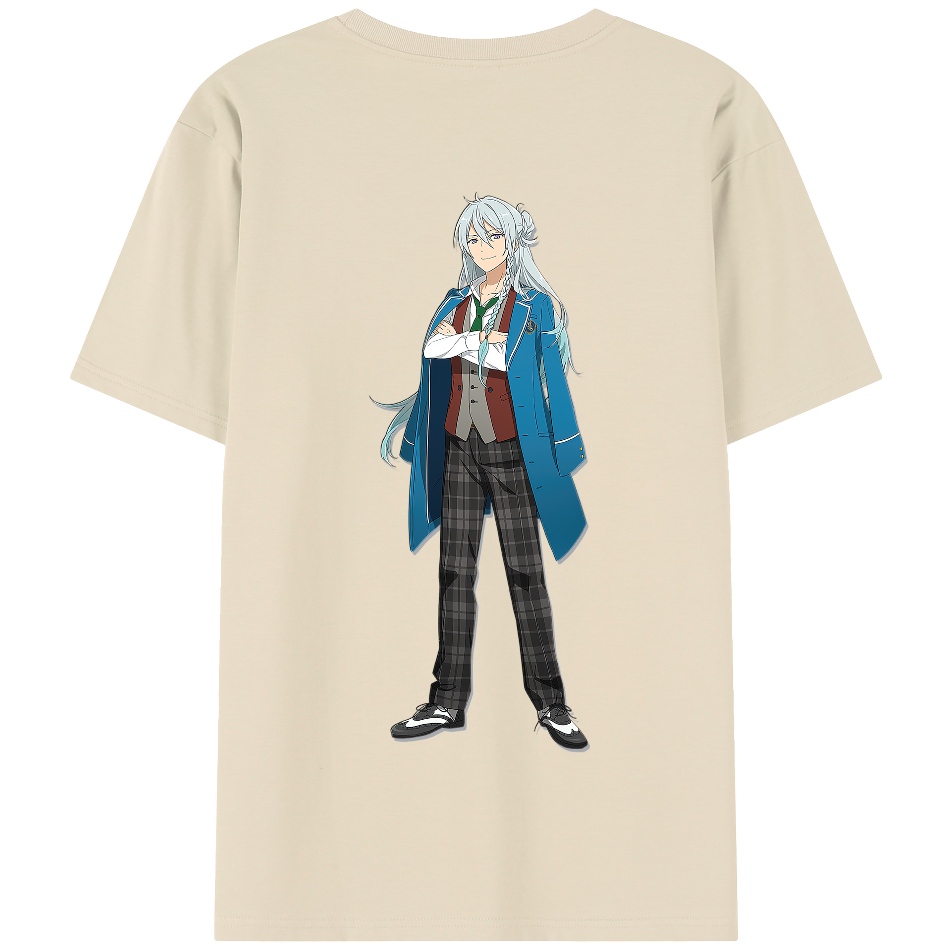 （画像用） あんさんぶるスターズ! Ensemble Stars 綿100％半袖Tシャツ（背面プリント）