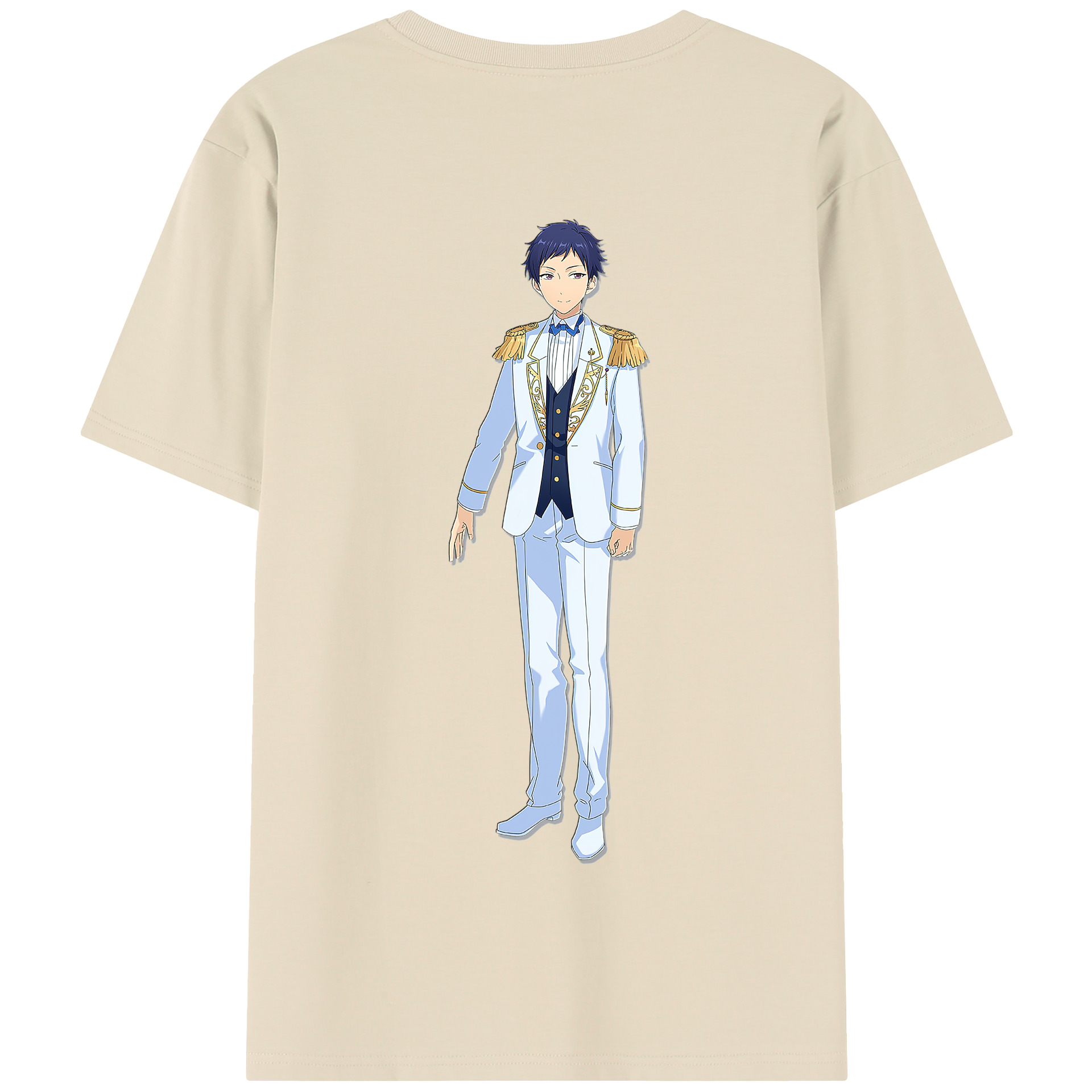 （画像用） あんさんぶるスターズ! Ensemble Stars 綿100％半袖Tシャツ（背面プリント）