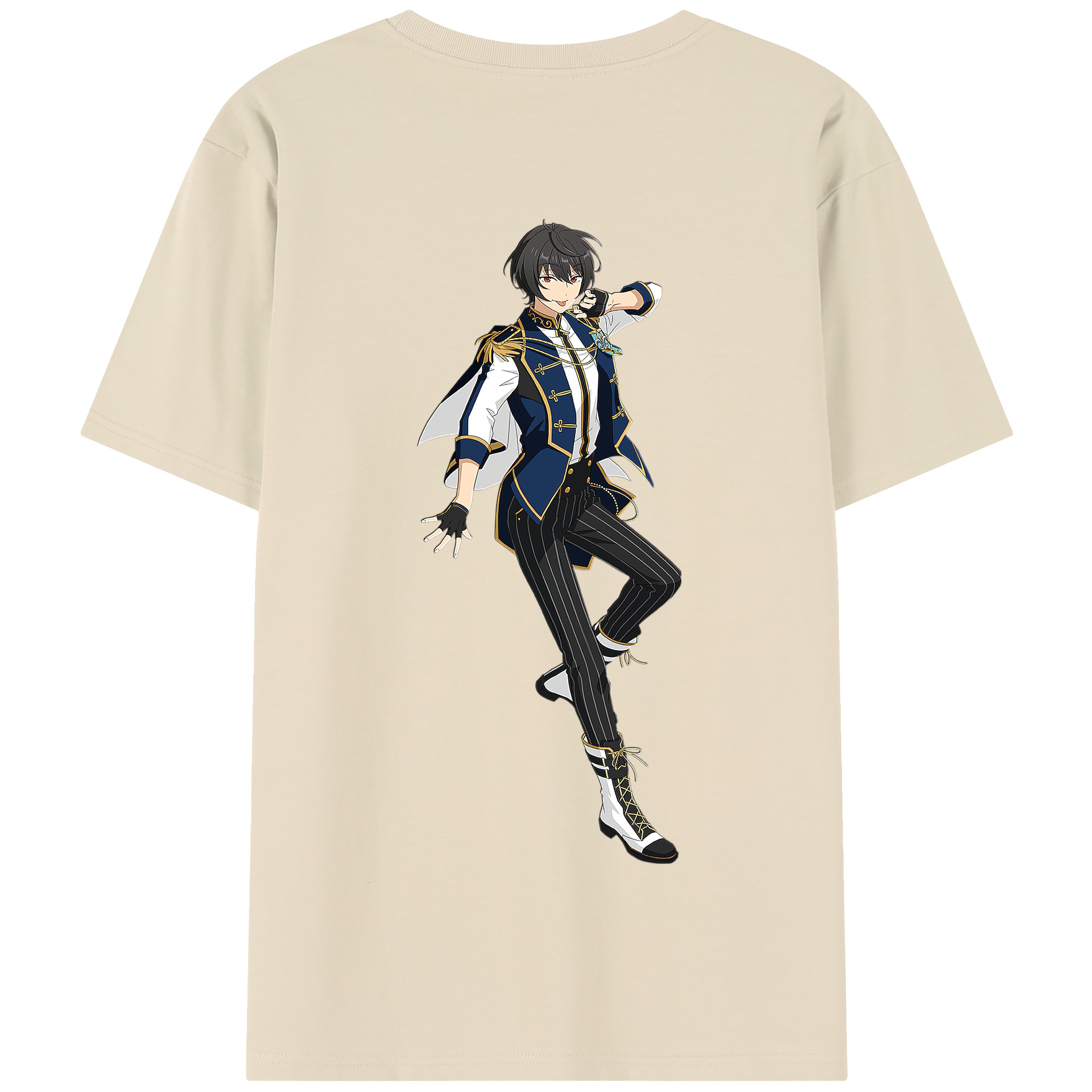 （画像用） あんさんぶるスターズ! Ensemble Stars 綿100％半袖Tシャツ（背面プリント）