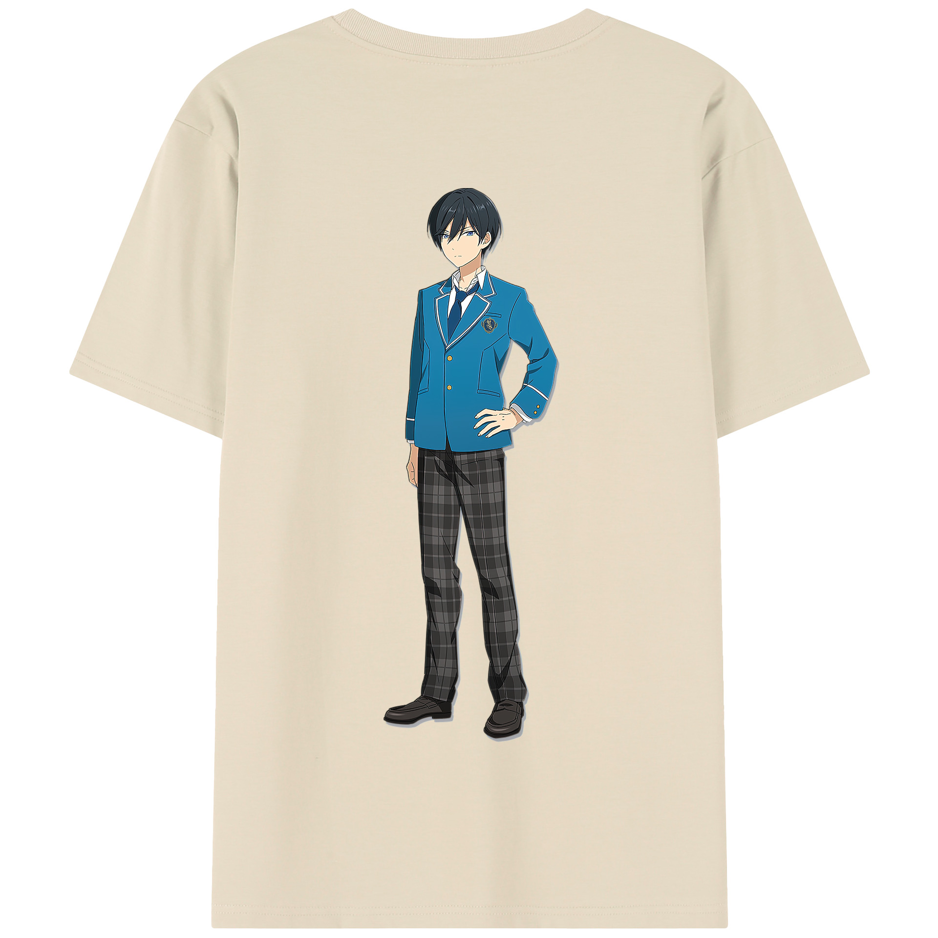 （画像用） あんさんぶるスターズ! Ensemble Stars 綿100％半袖Tシャツ（背面プリント）
