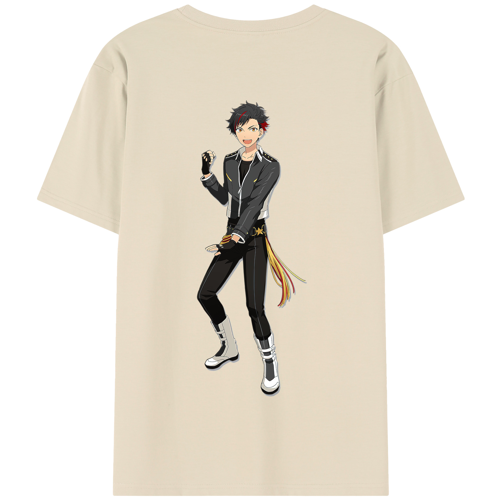 （画像用） あんさんぶるスターズ! Ensemble Stars 綿100％半袖Tシャツ（背面プリント）