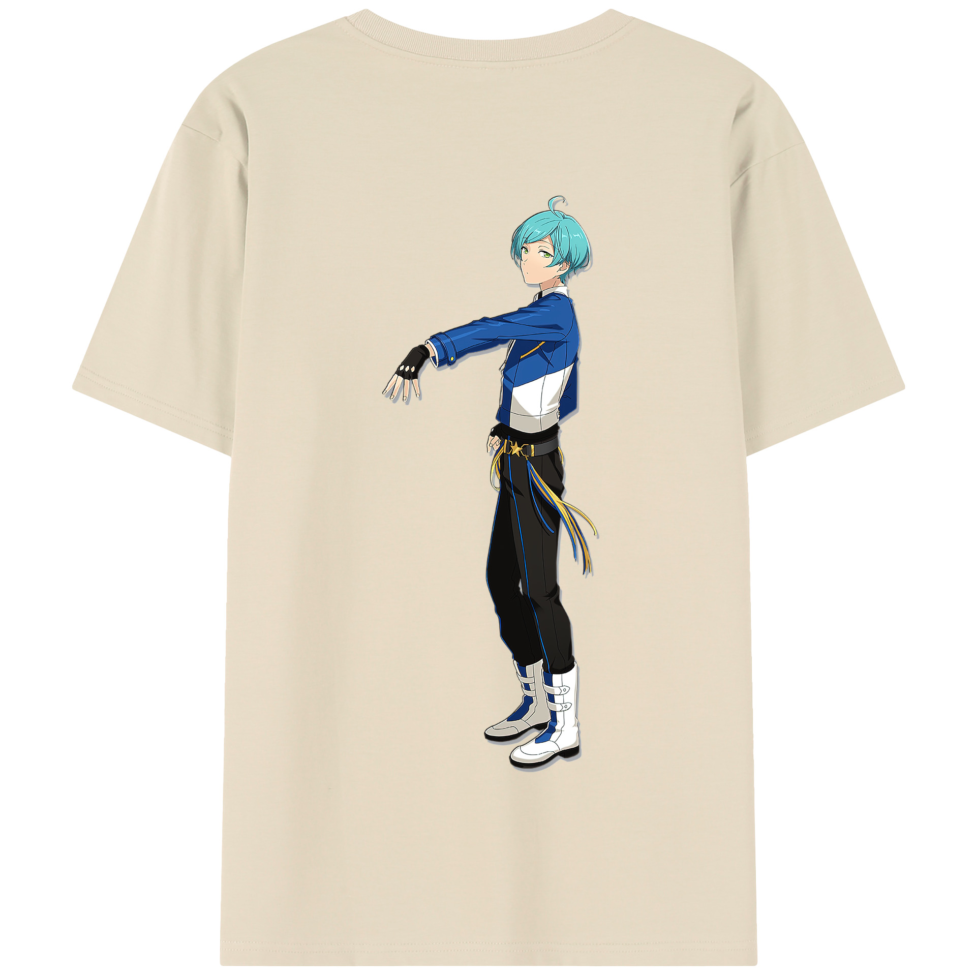（画像用） あんさんぶるスターズ! Ensemble Stars 綿100％半袖Tシャツ（背面プリント）