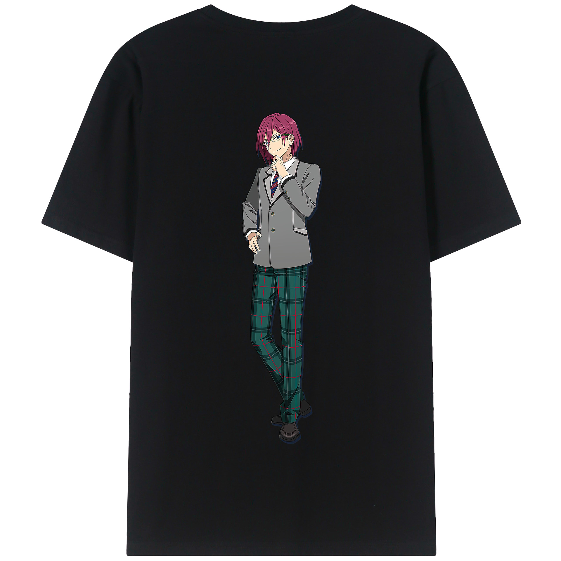 （画像用） あんさんぶるスターズ! Ensemble Stars 綿100％半袖Tシャツ（背面プリント）