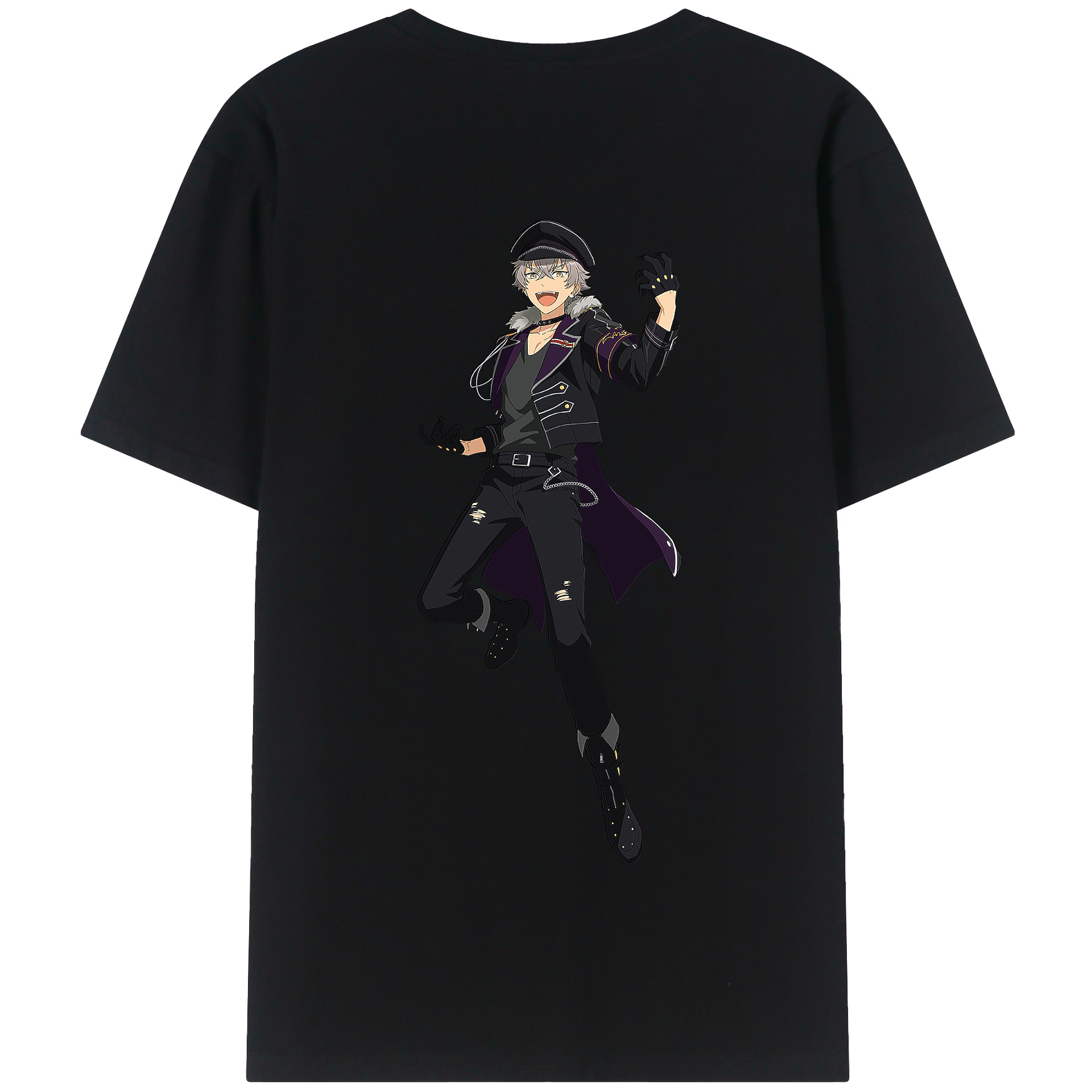 （画像用） あんさんぶるスターズ! Ensemble Stars 綿100％半袖Tシャツ（背面プリント）