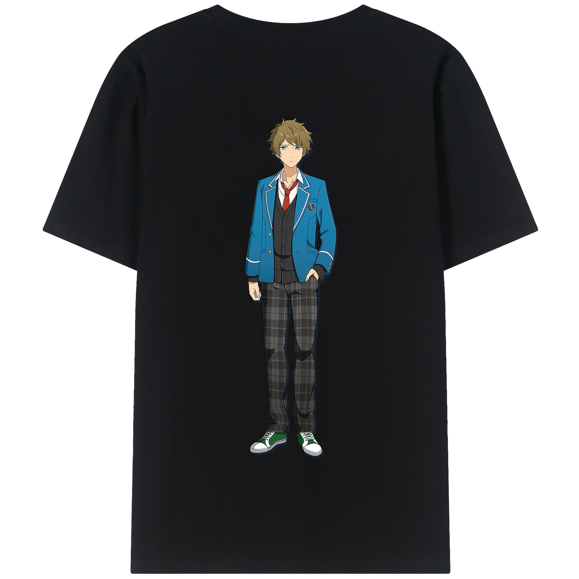 （画像用） あんさんぶるスターズ! Ensemble Stars 綿100％半袖Tシャツ（背面プリント）