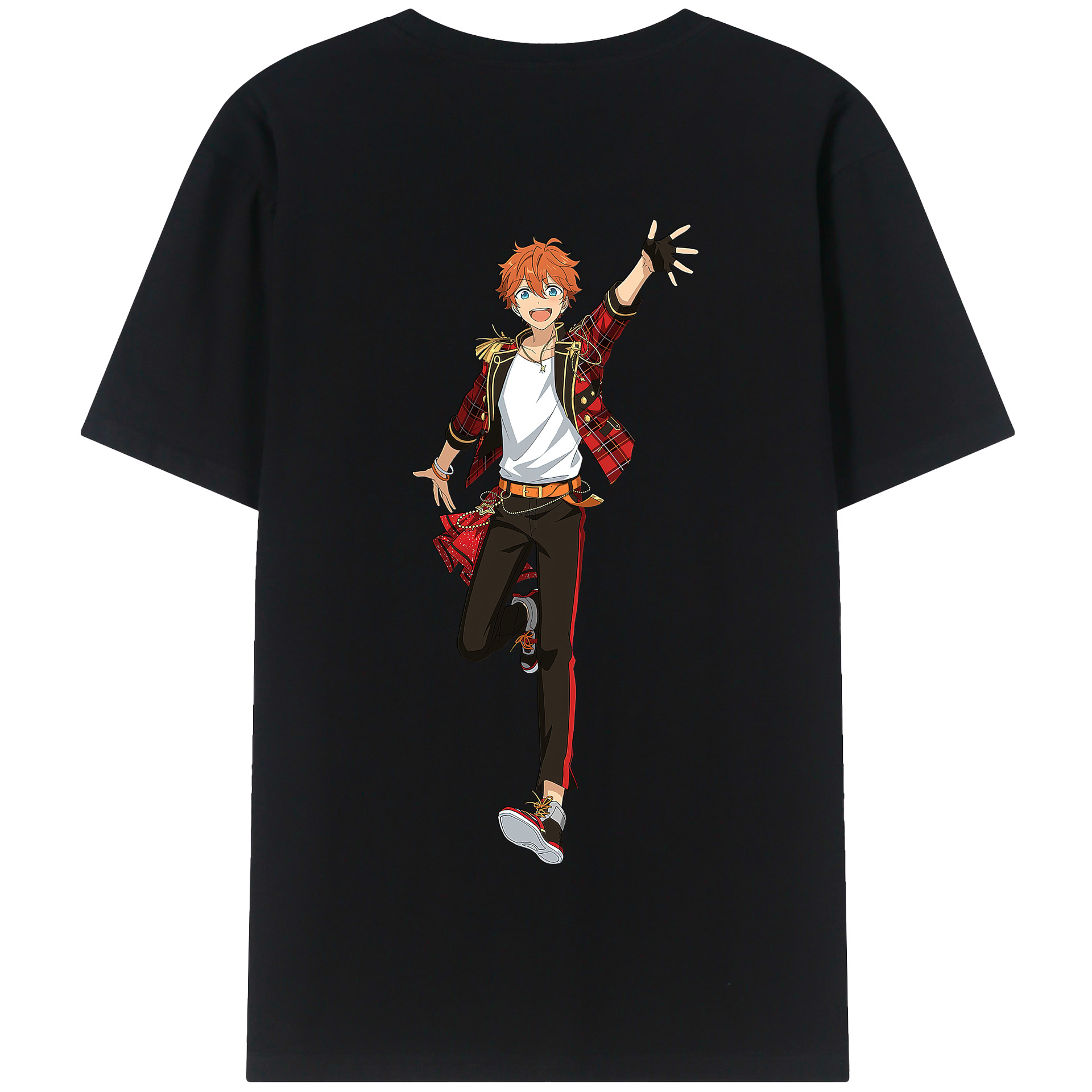 （画像用） あんさんぶるスターズ! Ensemble Stars 綿100％半袖Tシャツ（背面プリント）