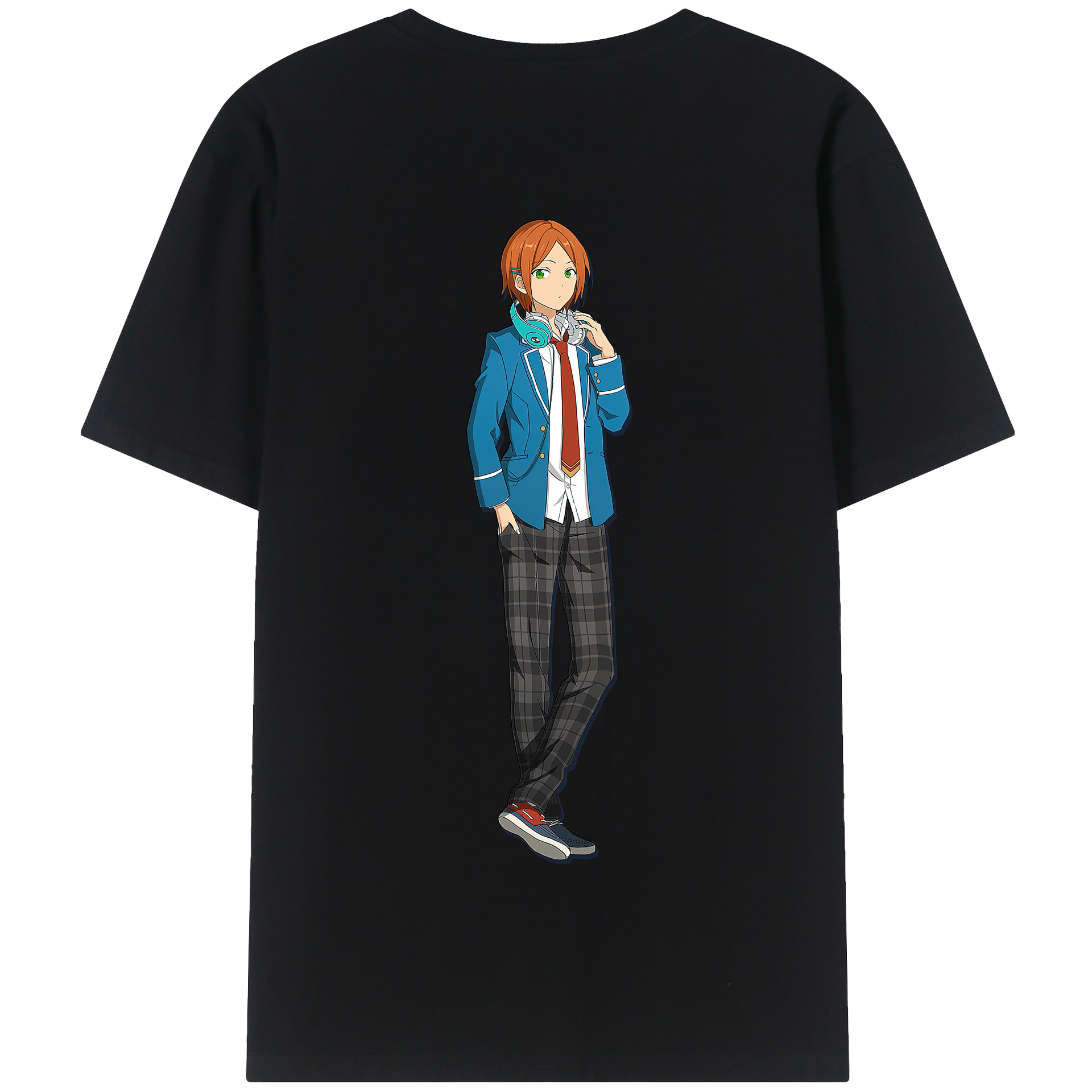 （画像用） あんさんぶるスターズ! Ensemble Stars 綿100％半袖Tシャツ（背面プリント）