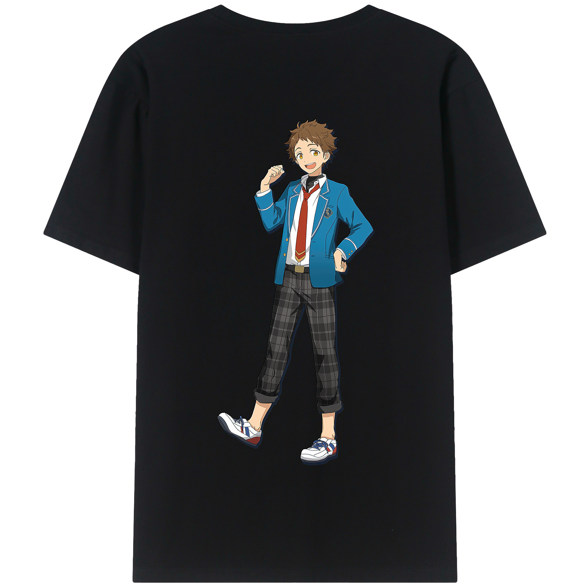 （画像用） あんさんぶるスターズ! Ensemble Stars 綿100％半袖Tシャツ（背面プリント）