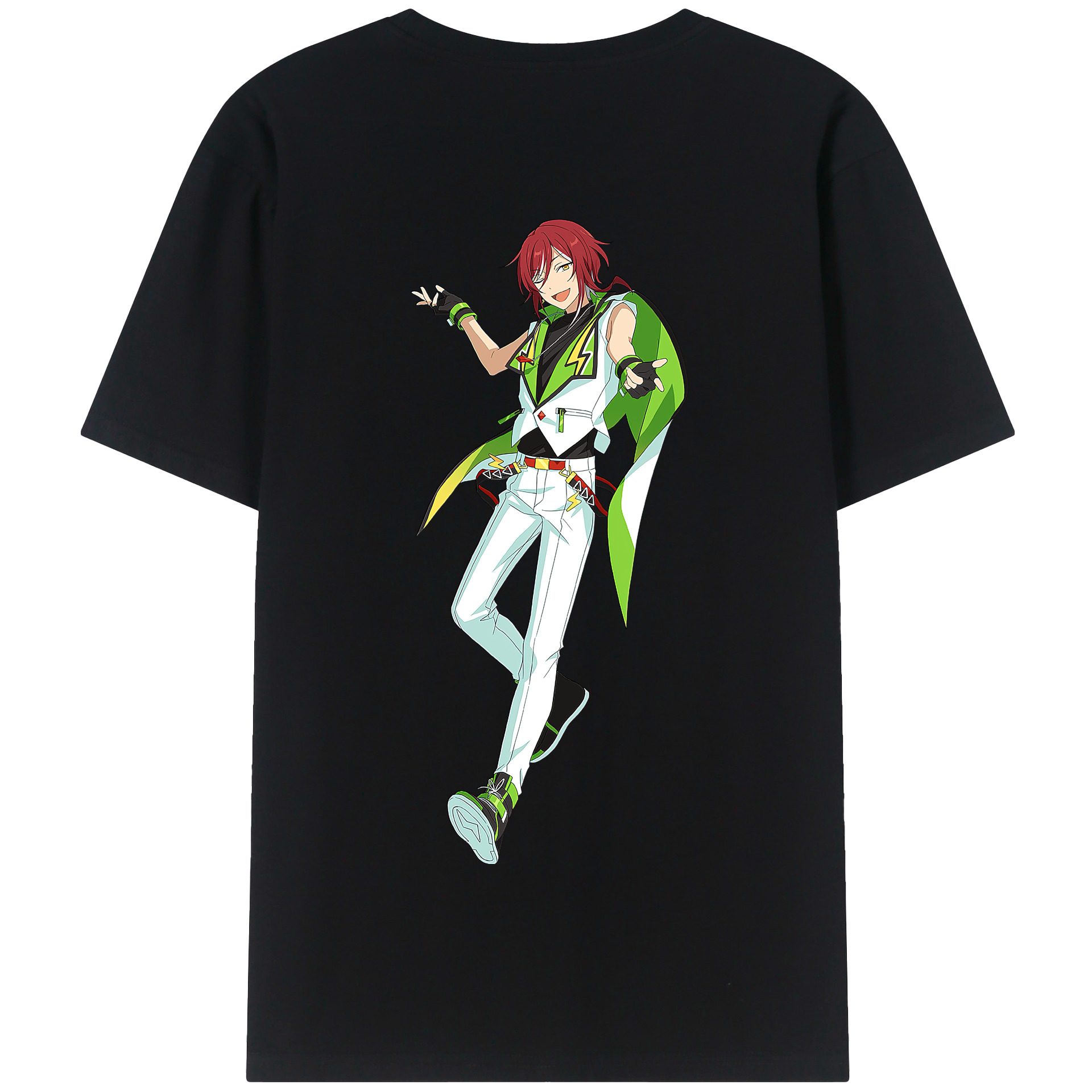 （画像用） あんさんぶるスターズ! Ensemble Stars 綿100％半袖Tシャツ（背面プリント）